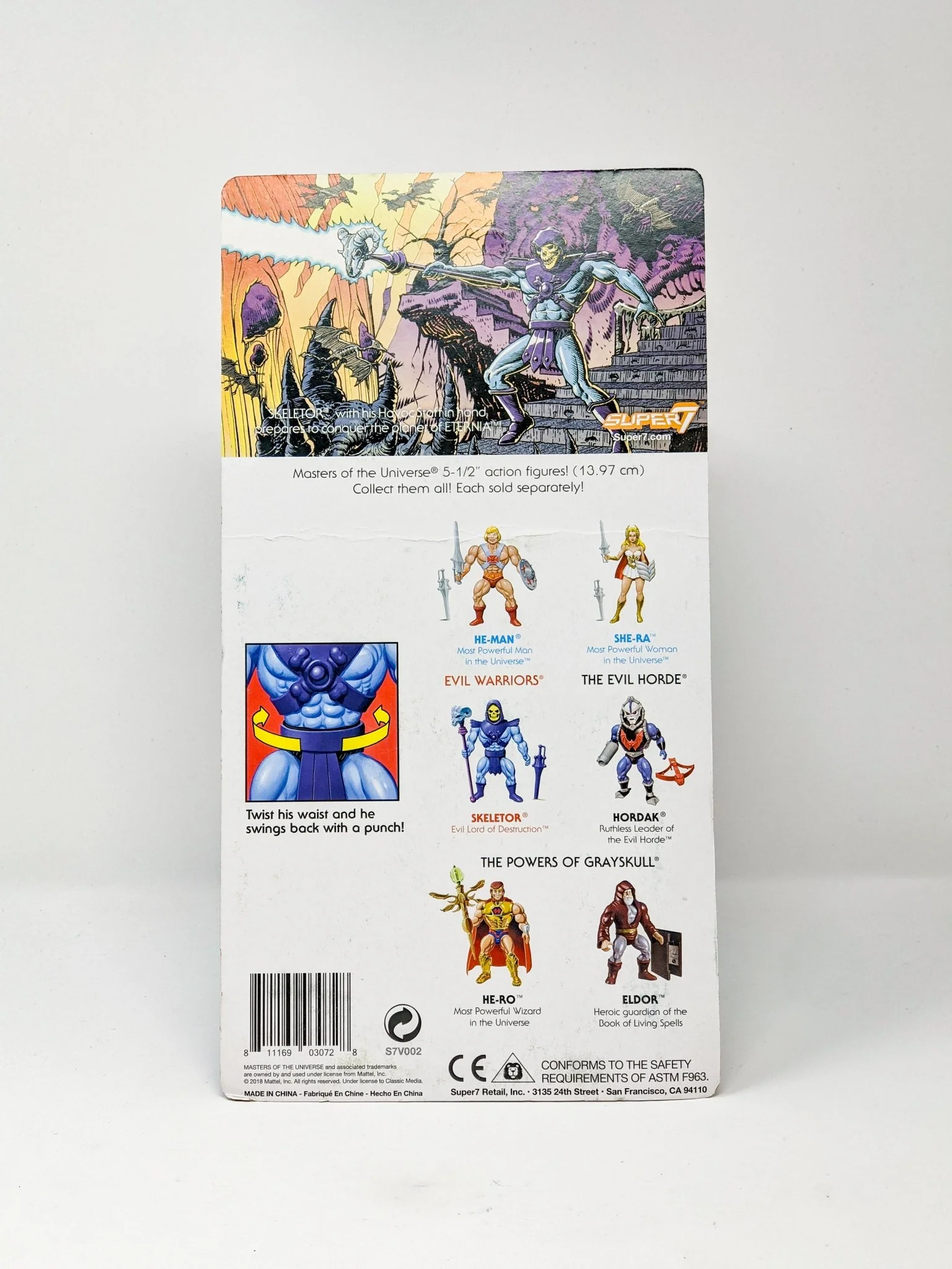 Alan Oppenheimer MOTU Skeletor Signed Mattel Super 7 Action Figure JSA Certified Autograph - Image 39