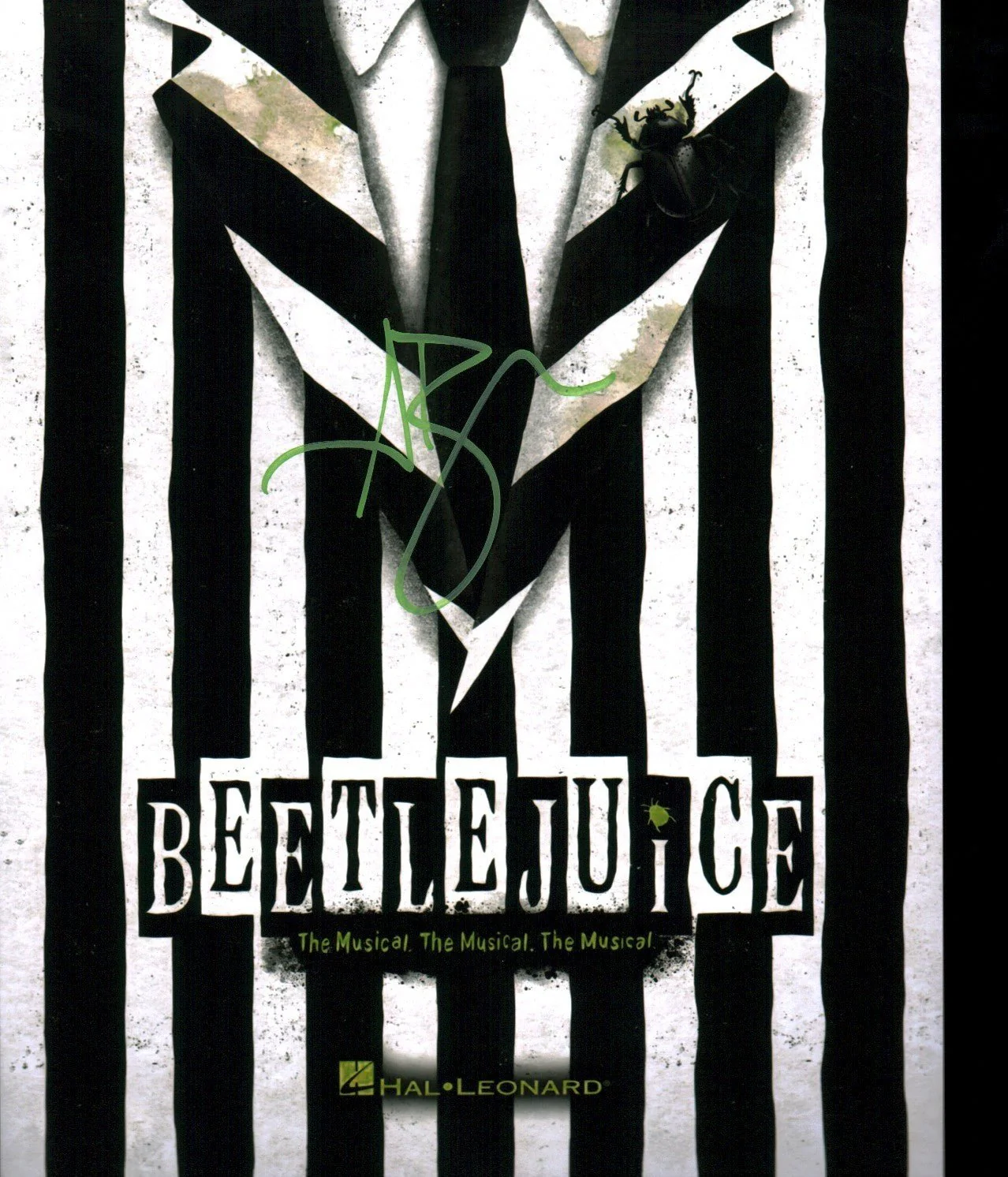 Alex Brightman Beetlejuice The Musical 8x10 Photo Signed JSA Certified Autograph