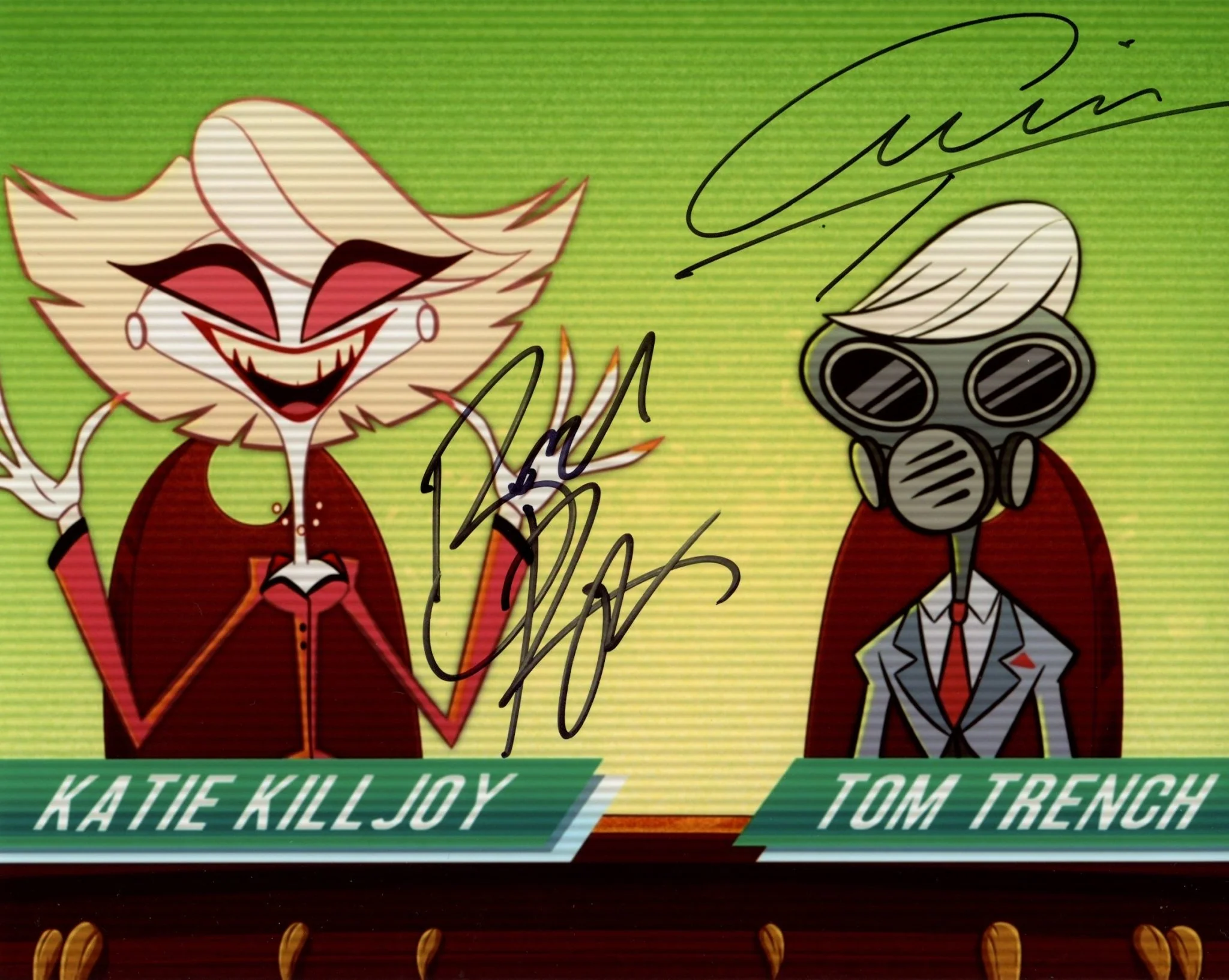 Hazbin Hotel 8x10 Photo Signed Rogers, Talai JSA Certified Autograph