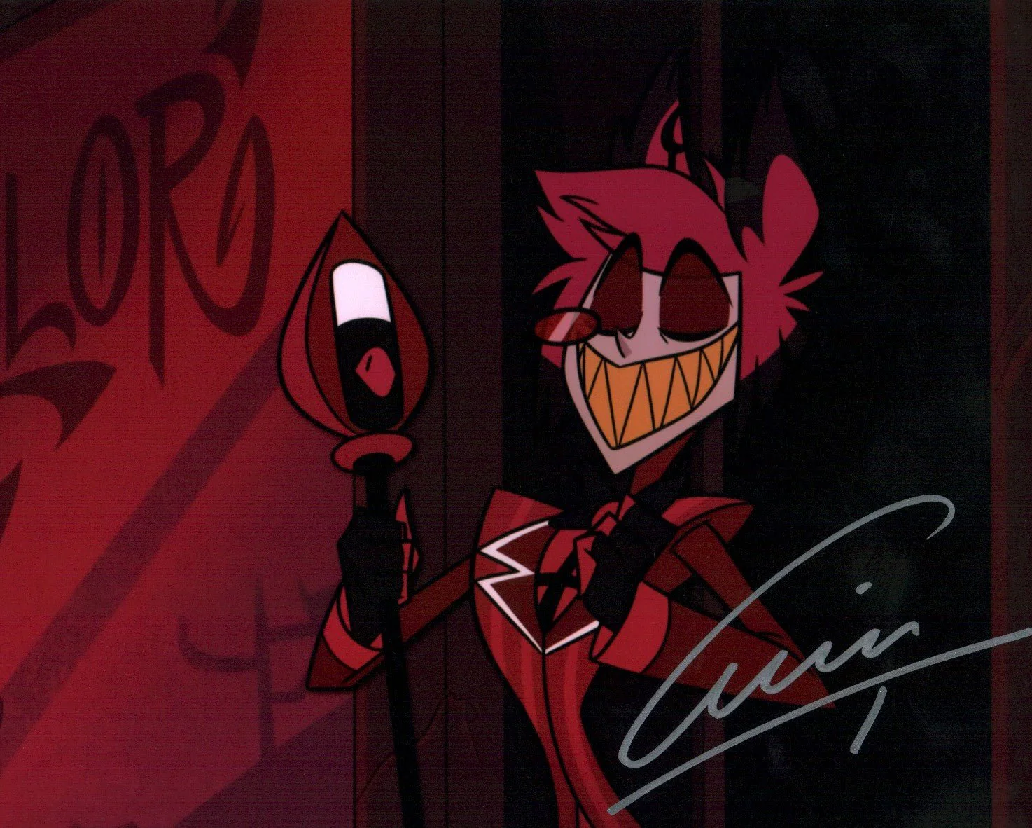 Amir Talai Hazbin Hotel 8x10 Photo Signed JSA Certified Autograph - Image 3