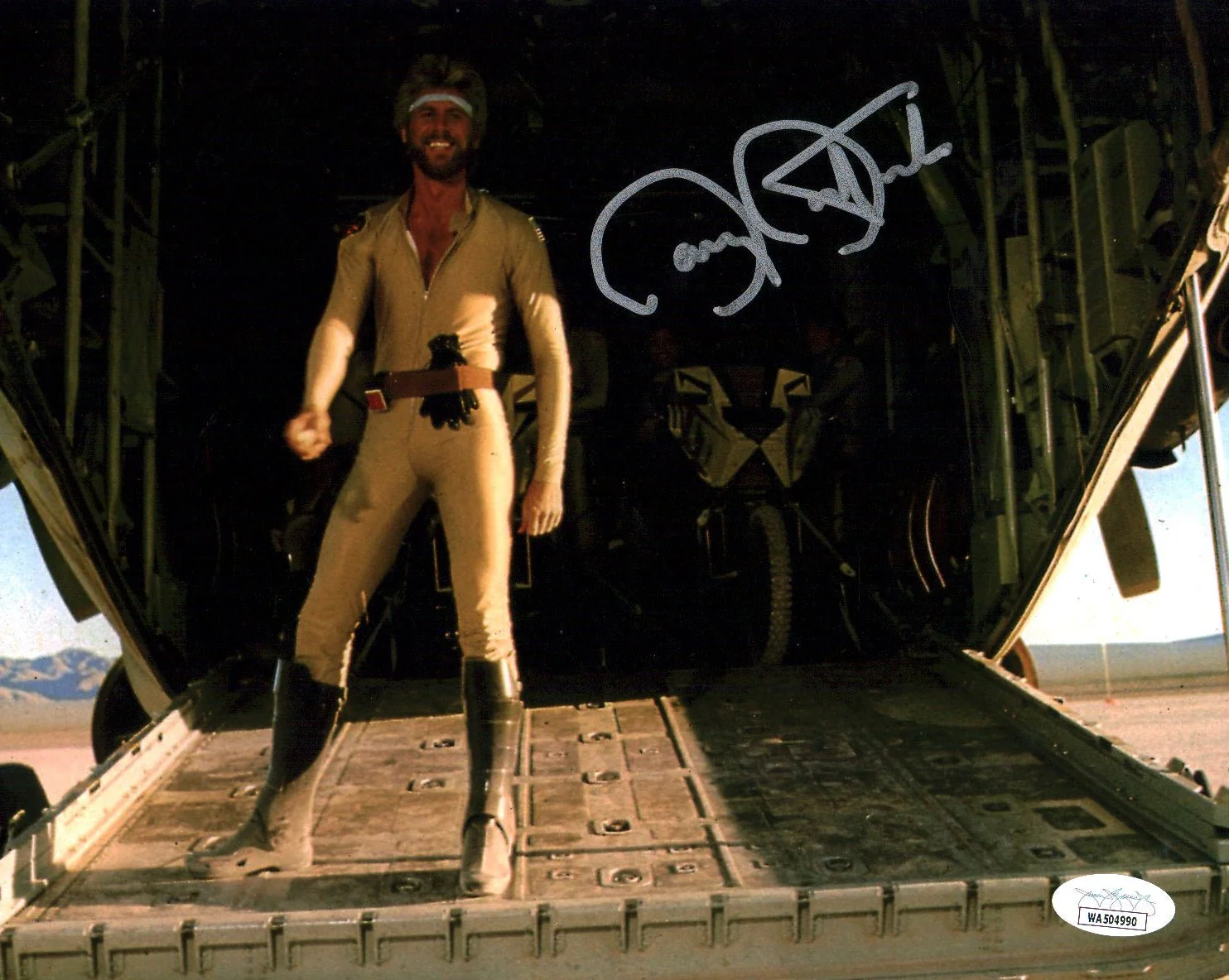 Barry Bostwick Megaforce 8x10 Photo Signed JSA Certified  Autograph - Image 2