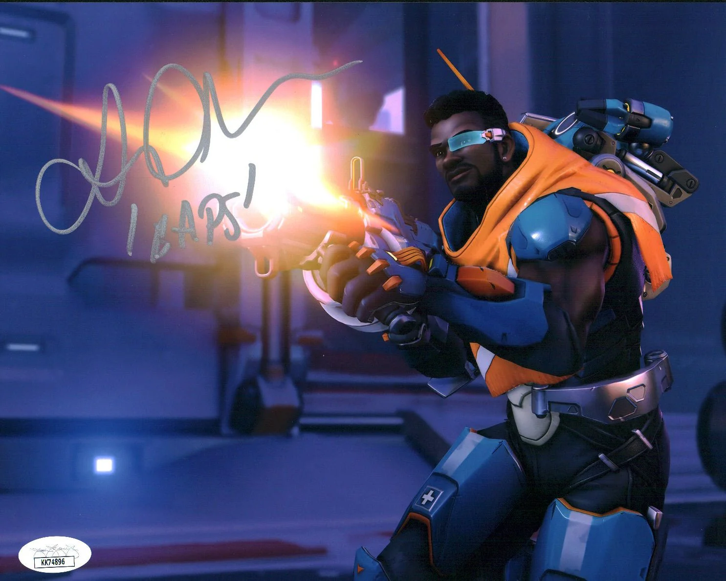 Benz Antoine Overwatch 8x10 Photo Signed JSA Certified Autograph - Image 2