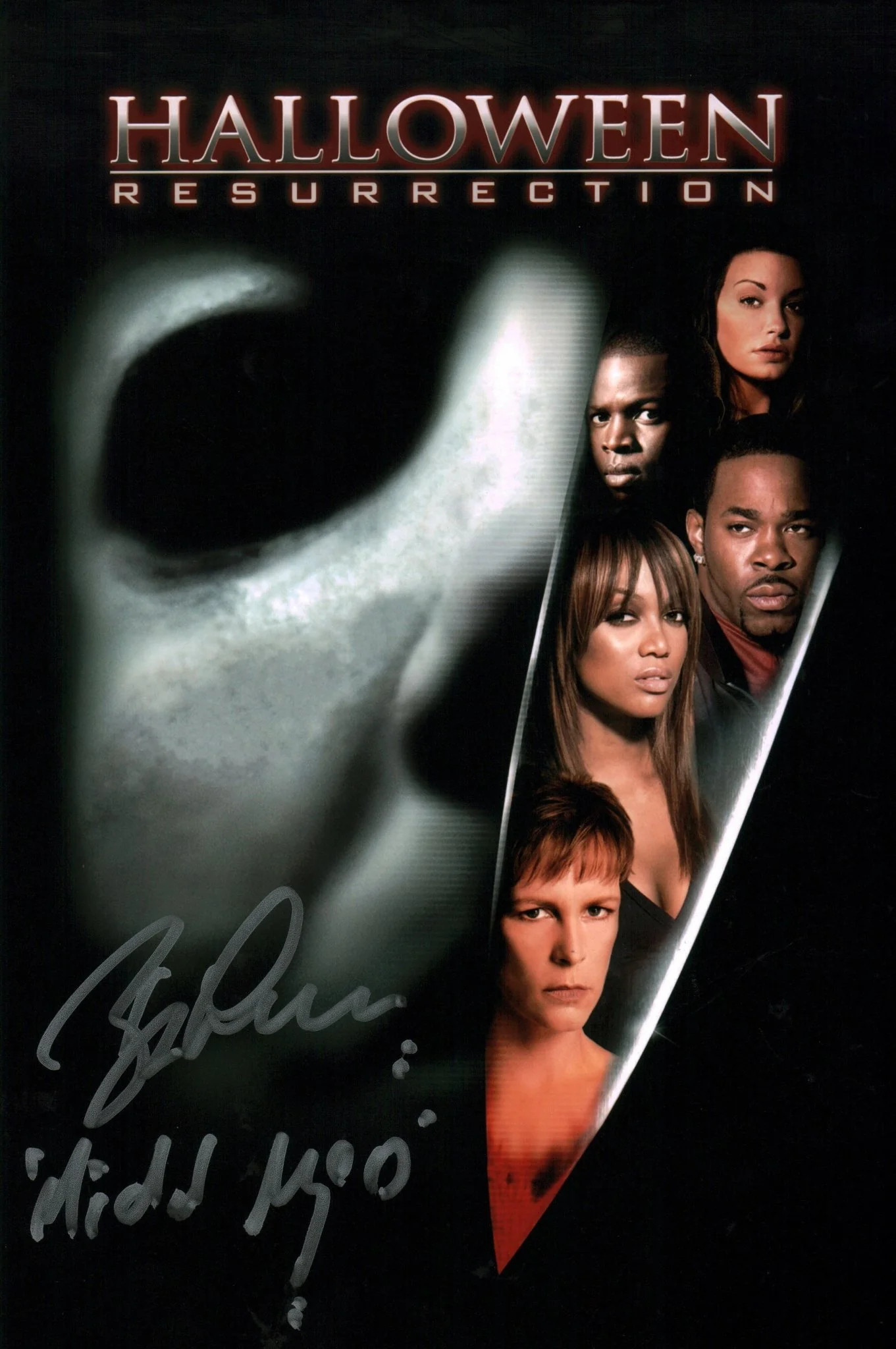 Brad Loree Halloween: Resurrection 8x12 Signed Photo JSA Certified Autograph - Image 2