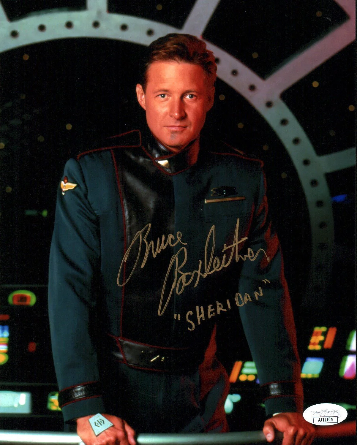 Bruce Boxleitner Babylon 5 8x10 Signed Photo JSA Certified Autograph
