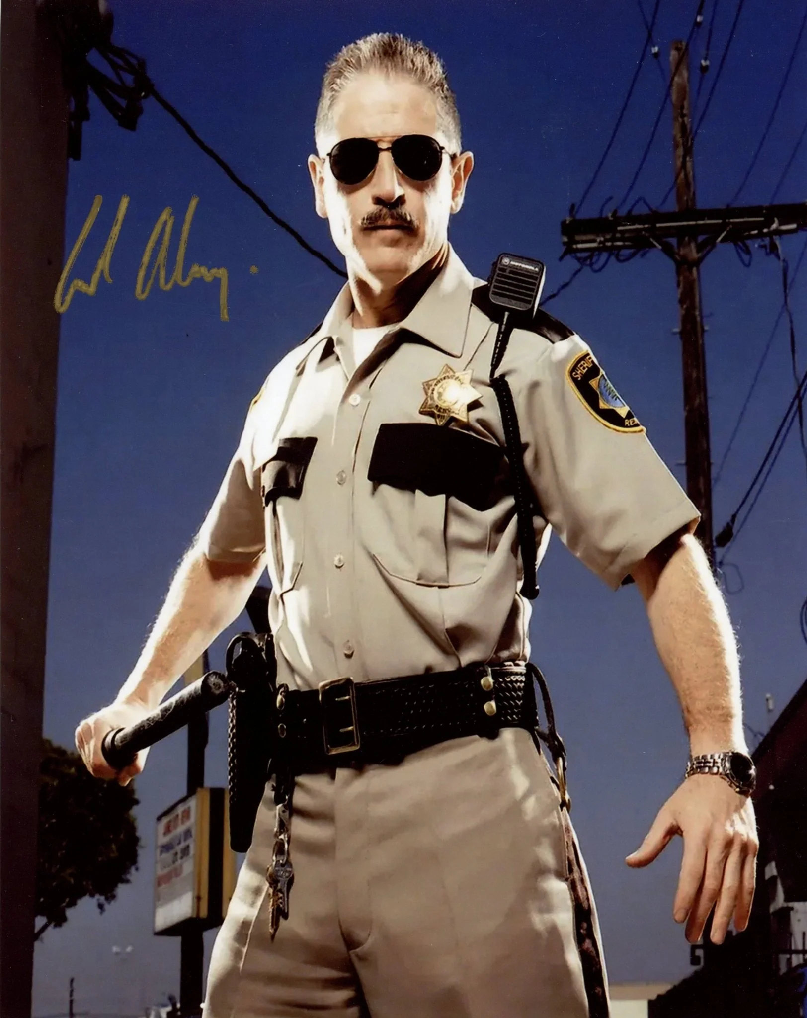 Carlos Alazraqui RENO 911! 8x10 Photo Signed JSA Certified Autograph - Image 4