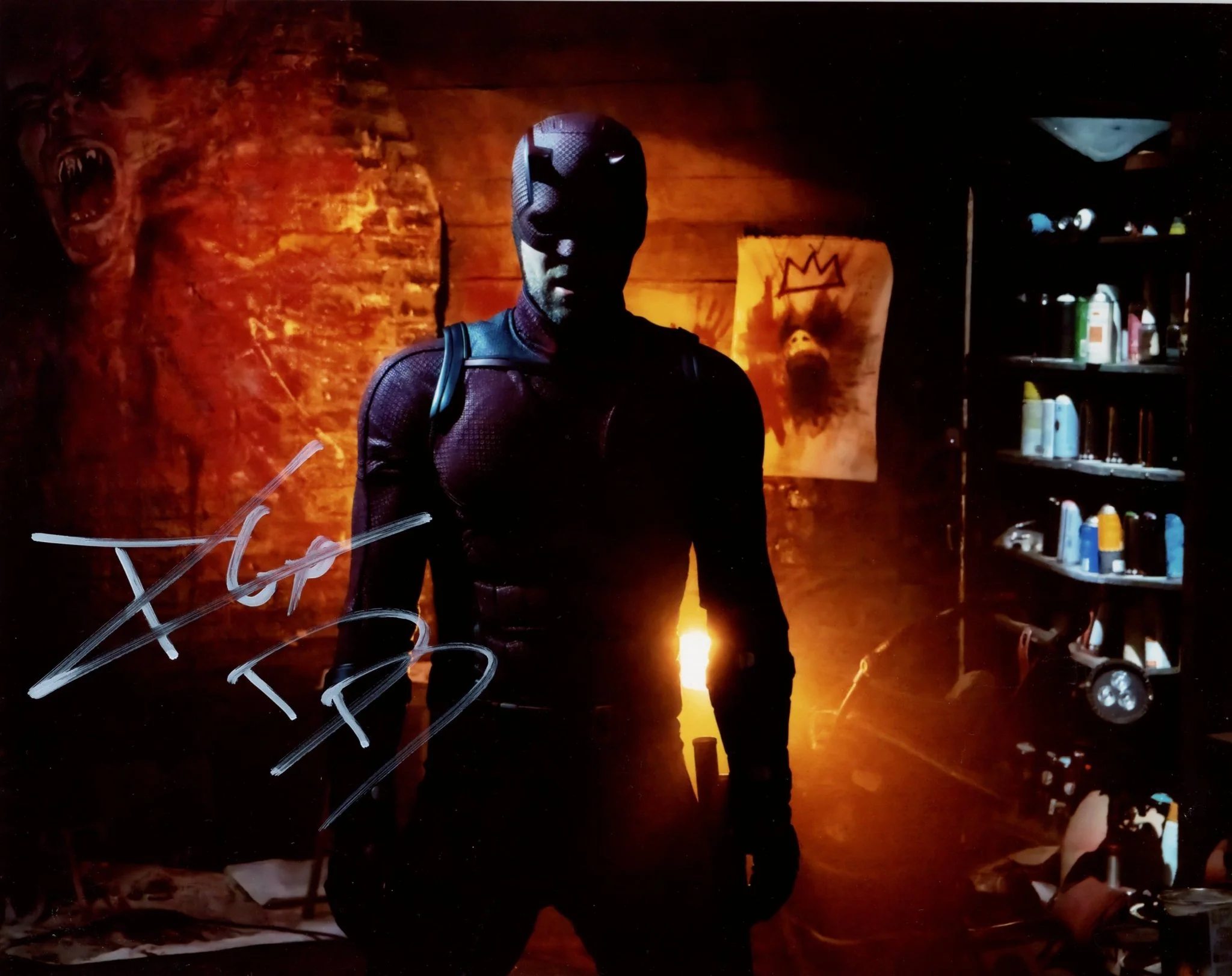 Charlie Cox Daredevil 8x10 Signed Photo JSA Certified Autograph - Image 2