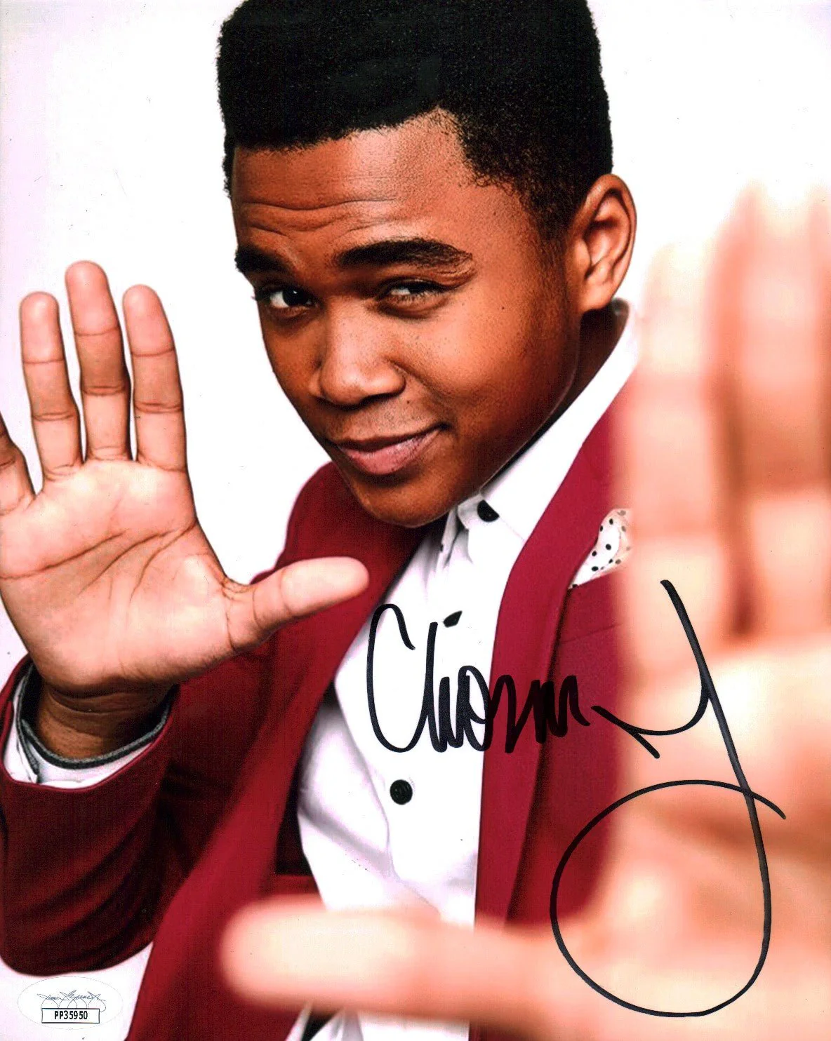 Chosen Jacobs 8x10 Signed Photo JSA Certified Autograph
