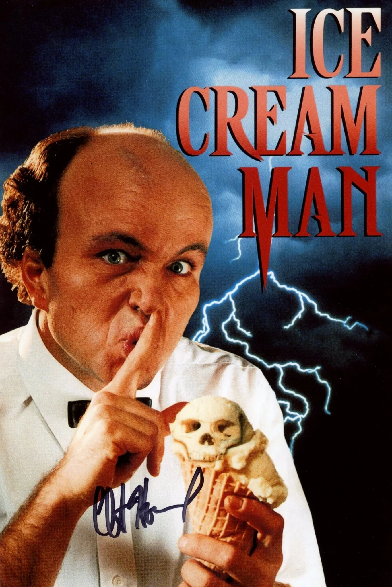 Clint Howard Ice Cream Man 8x12 Signed Photo JSA Certified Autograph