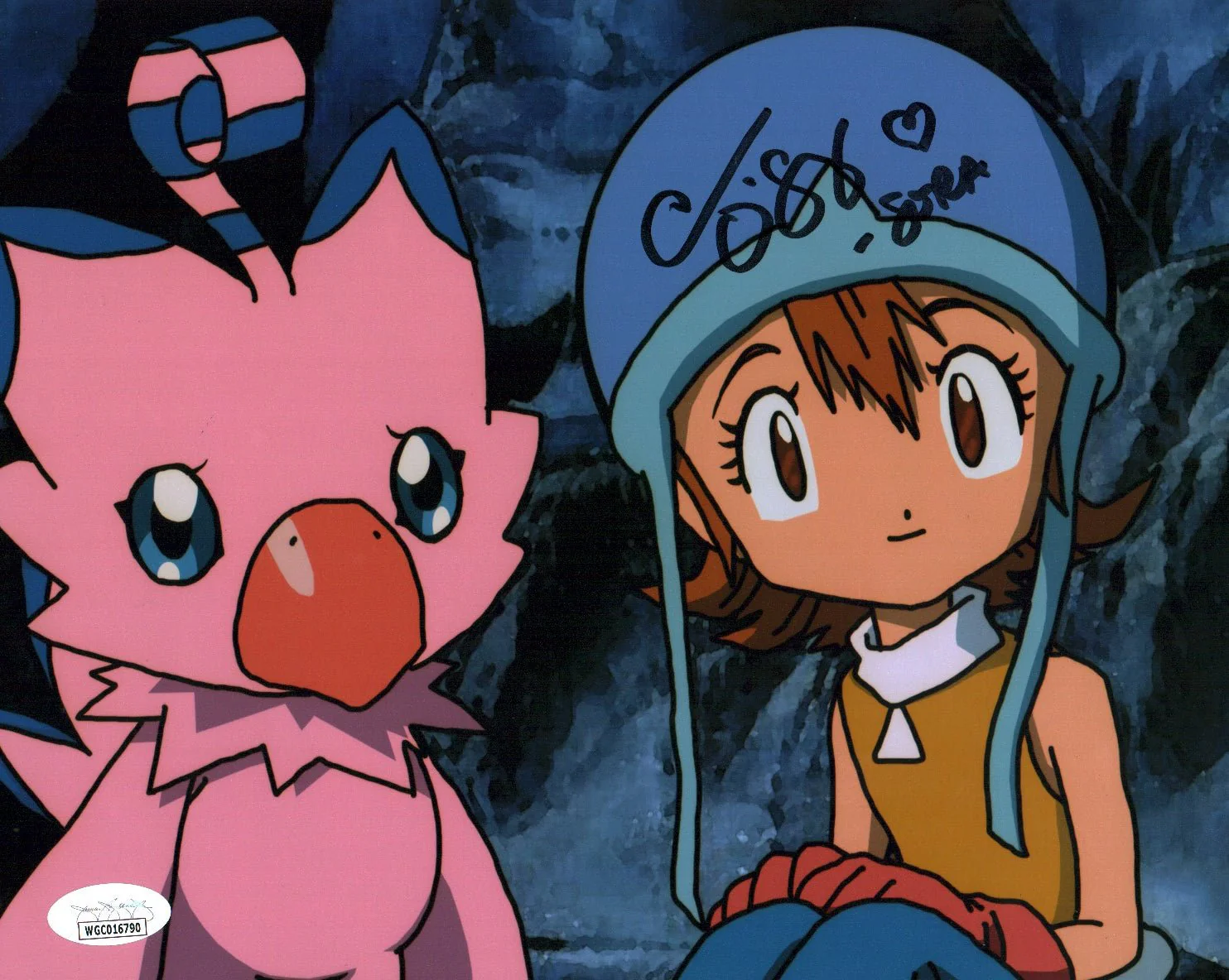 Colleen O'Shaughnessey Digimon 8x10 Photo Signed JSA Certified Autograph