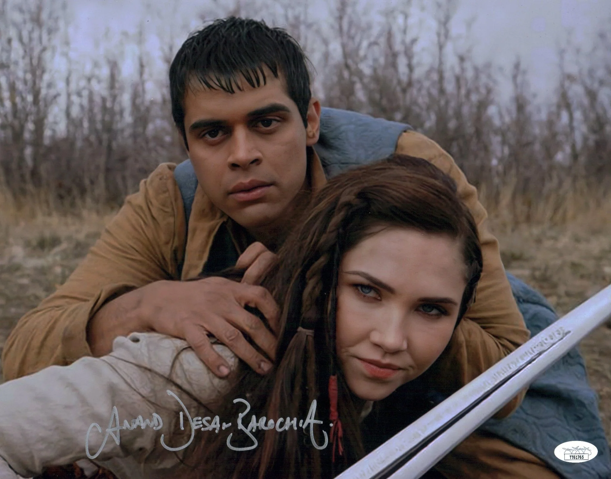 Anand Desai-Barochia The Outpost 11x14 Signed Mini Poster JSA Certified Autograph