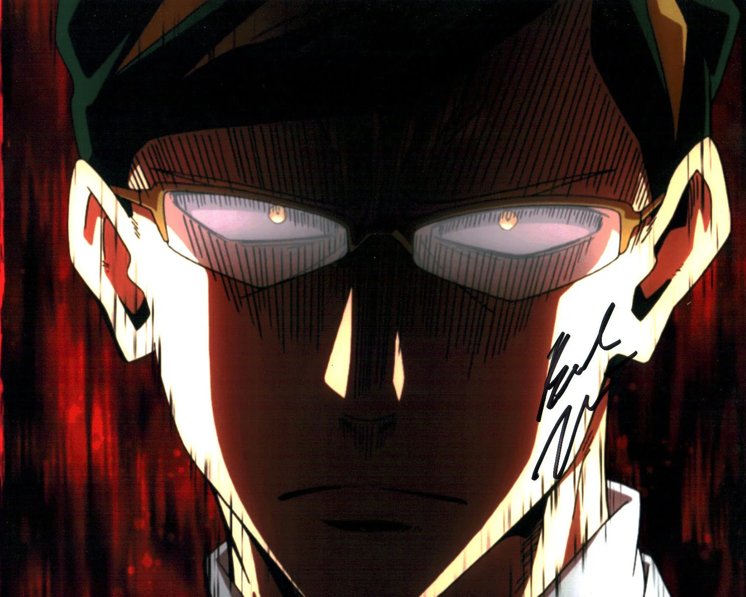 Brandon McInnis My Hero Academia 8x10 Signed Photo JSA Certified Autograph