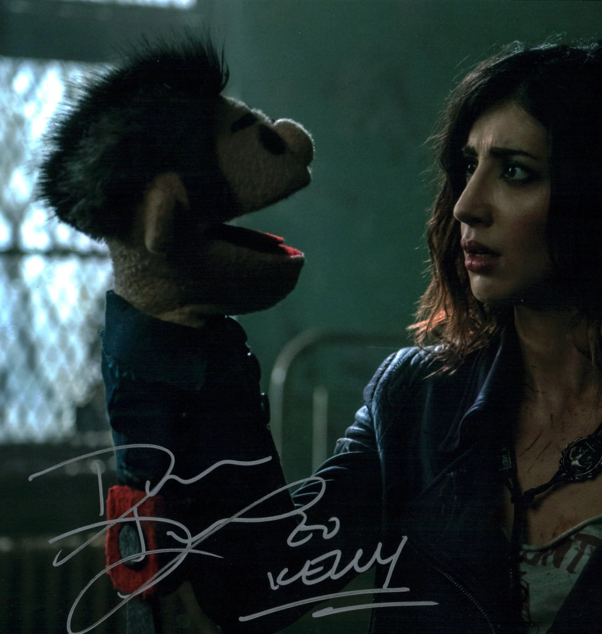 Dana Delorenzo Ash VS The Evil Dead 11x14 Signed Mini Poster JSA Certified Autograph