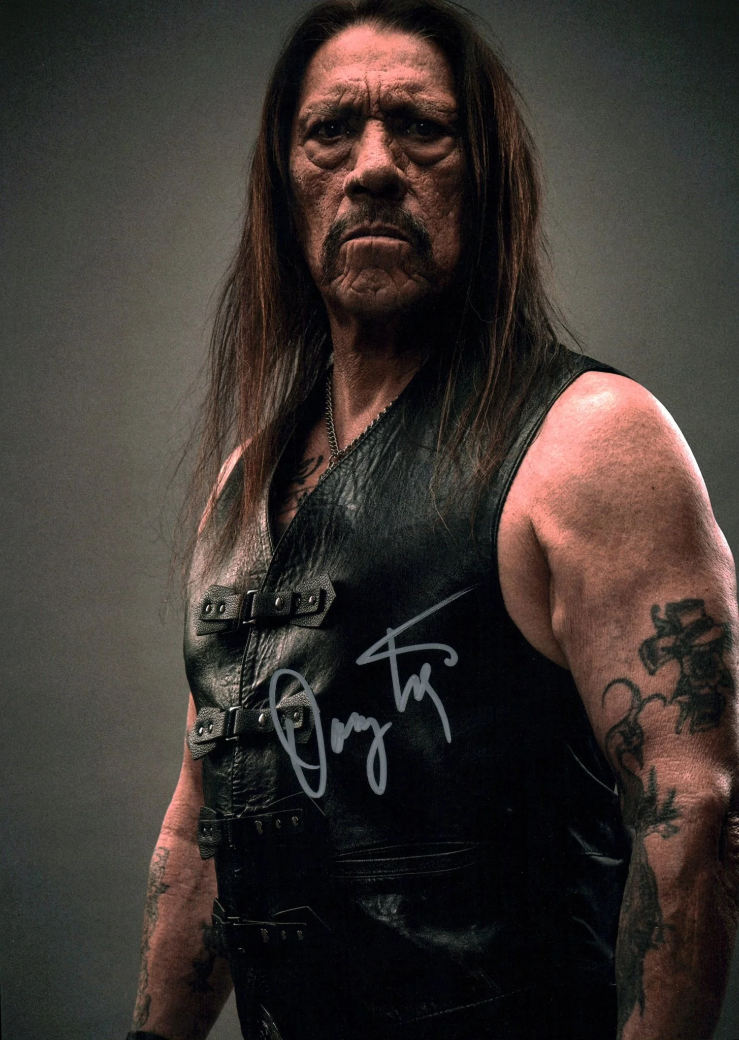 Danny Trejo Machete 11x14 Signed Mini Poster JSA Certified Autograph