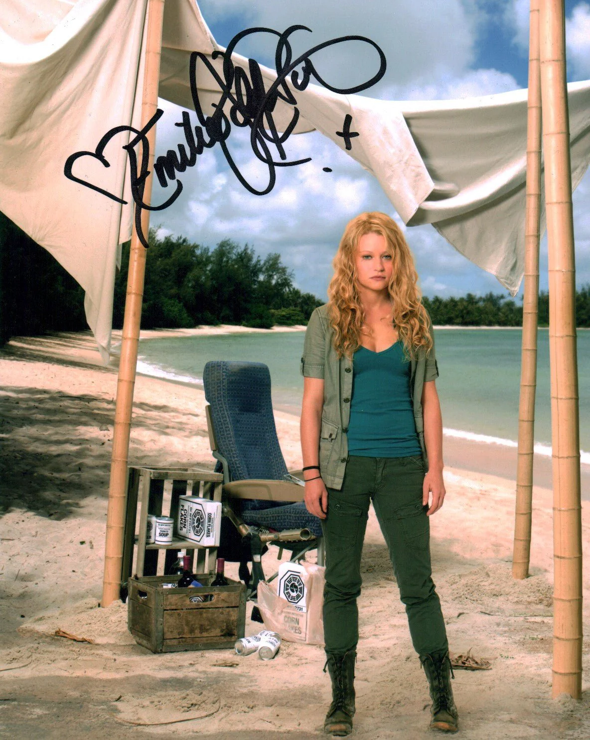 Emilie de Ravin Lost 8x10 Photo Signed Autograph JSA Certified Autograph - Image 2