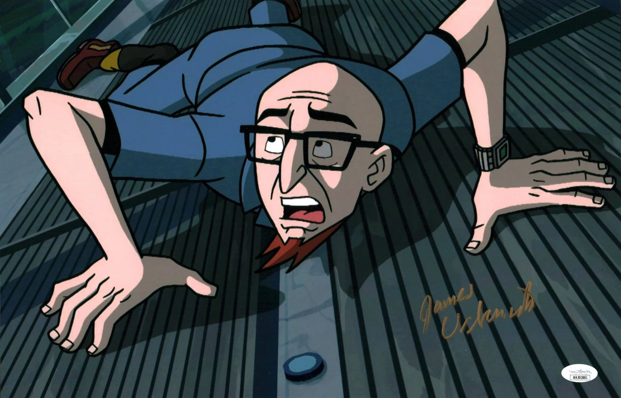 James Urbaniak The Venture Bros. 11x17 Signed Photo Poster JSA Certified Autograph - Image 2