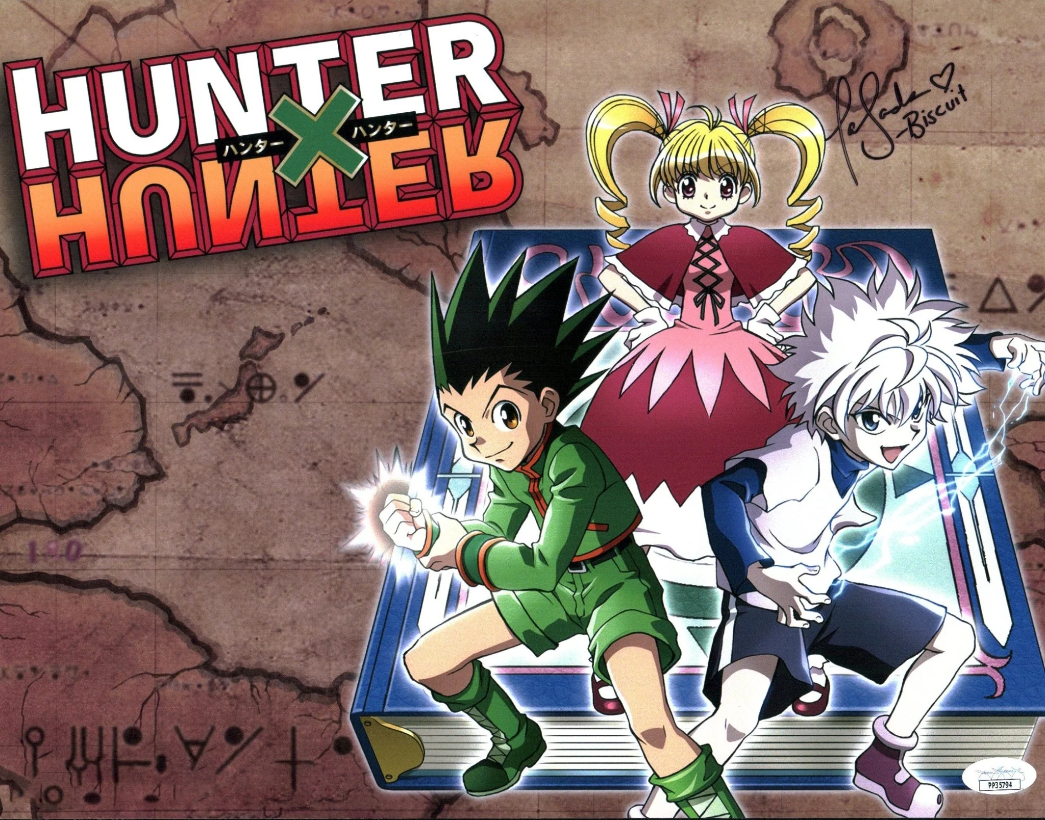 Tara Sands Hunter X Hunter 11x14 Photo Poster Signed JSA Certified Autograph - Image 2