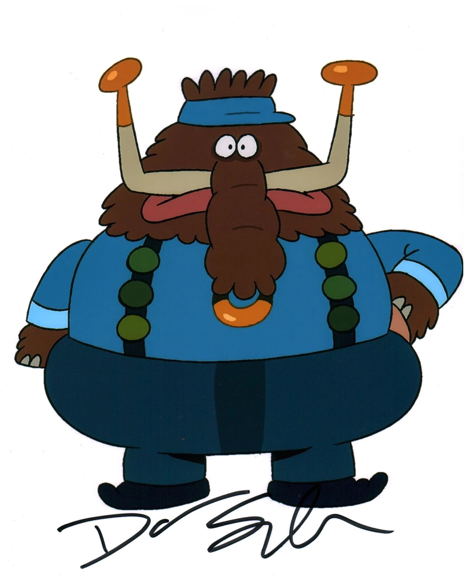 Dana Snyder Chowder 8x10 Signed Photo JSA Certified Autograph - Image 3