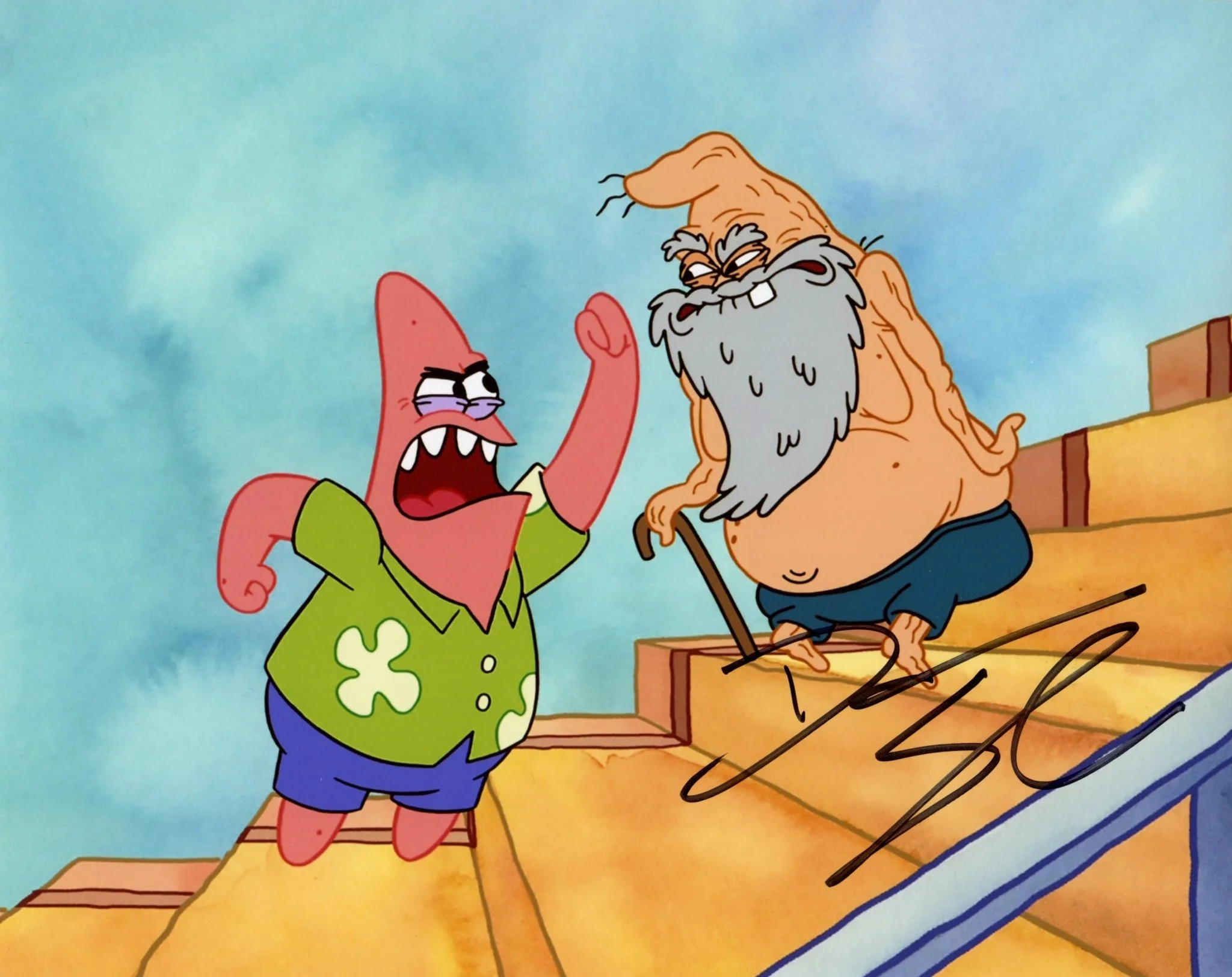 Dana Snyder The Patrick Star Show 8x10 Photo Signed JSA Certified Autograph
