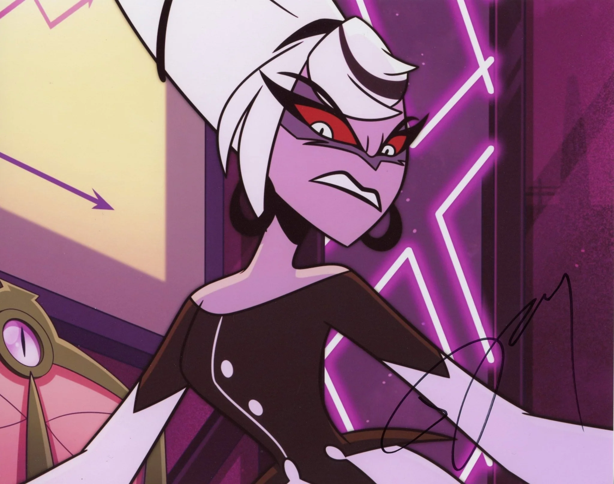 Daphne Rubin Vega Hazbin Hotel 8x10 Photo Signed JSA Certified Autograph