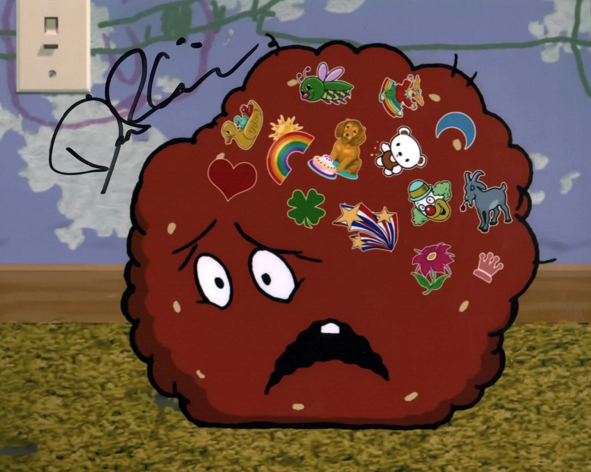 Dave Willis Aqua Teen Hunger Force 8x10 Photo JSA Certified Autograph - Image 3