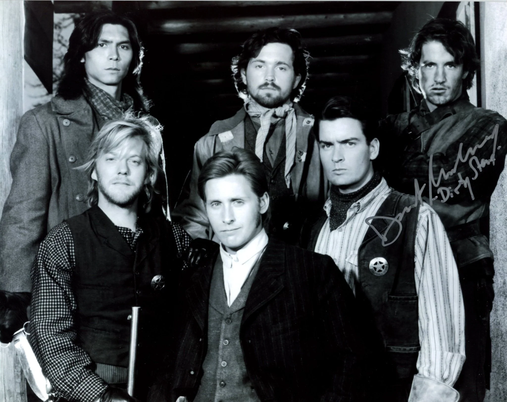 Dermot Mulroney Young Guns 8x10 Signed Photo JSA Certified Autograph