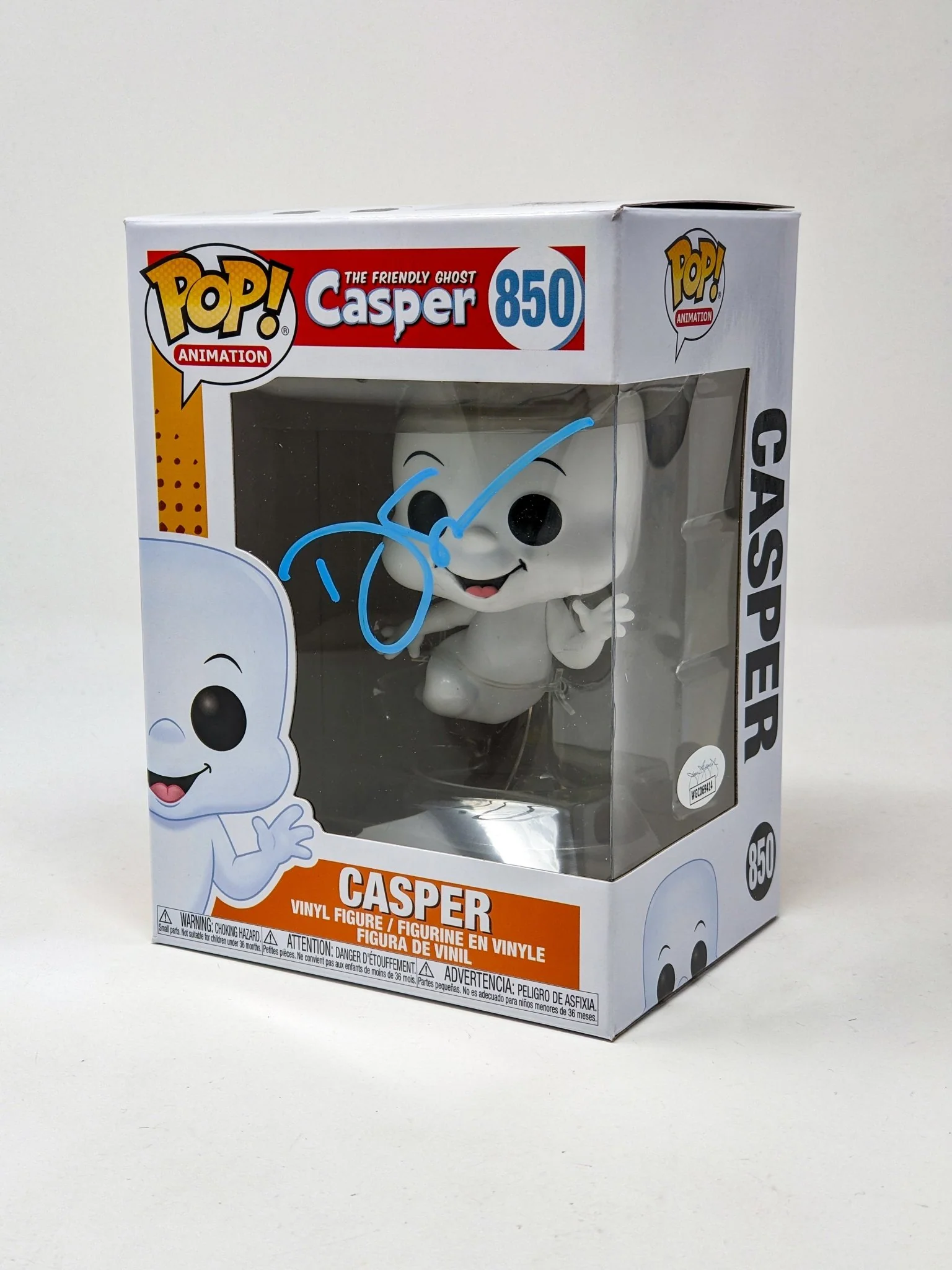 Devon Sawa Casper #850 Signed Funko Pop JSA Certified Autograph