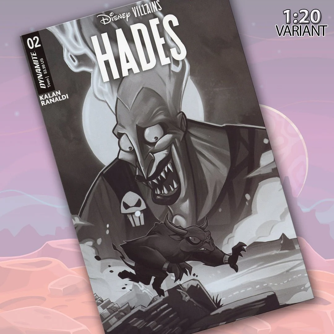 Disney Villians Hades #2 Cover I Tomaselli 1:20 Variant Comic Book