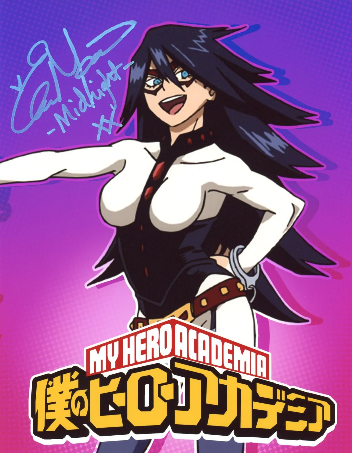 Elizabeth Maxwell My Hero Academia 8x10 Signed Photo JSA Certified Autograph - Image 2