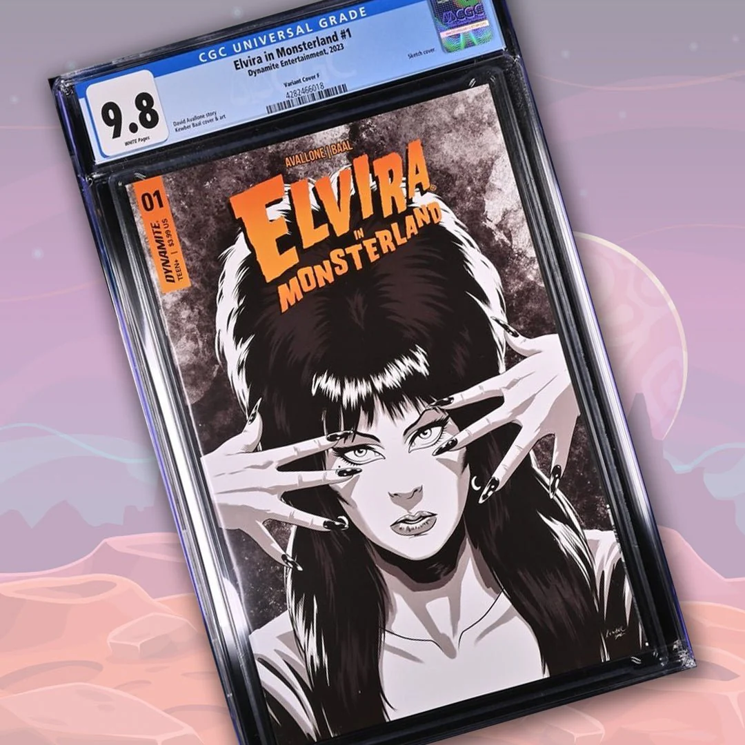 Elvira in Monsterland #1 Cover F Baal 1:10 Dynamite Entertainment CGC Universal Grade 9.8