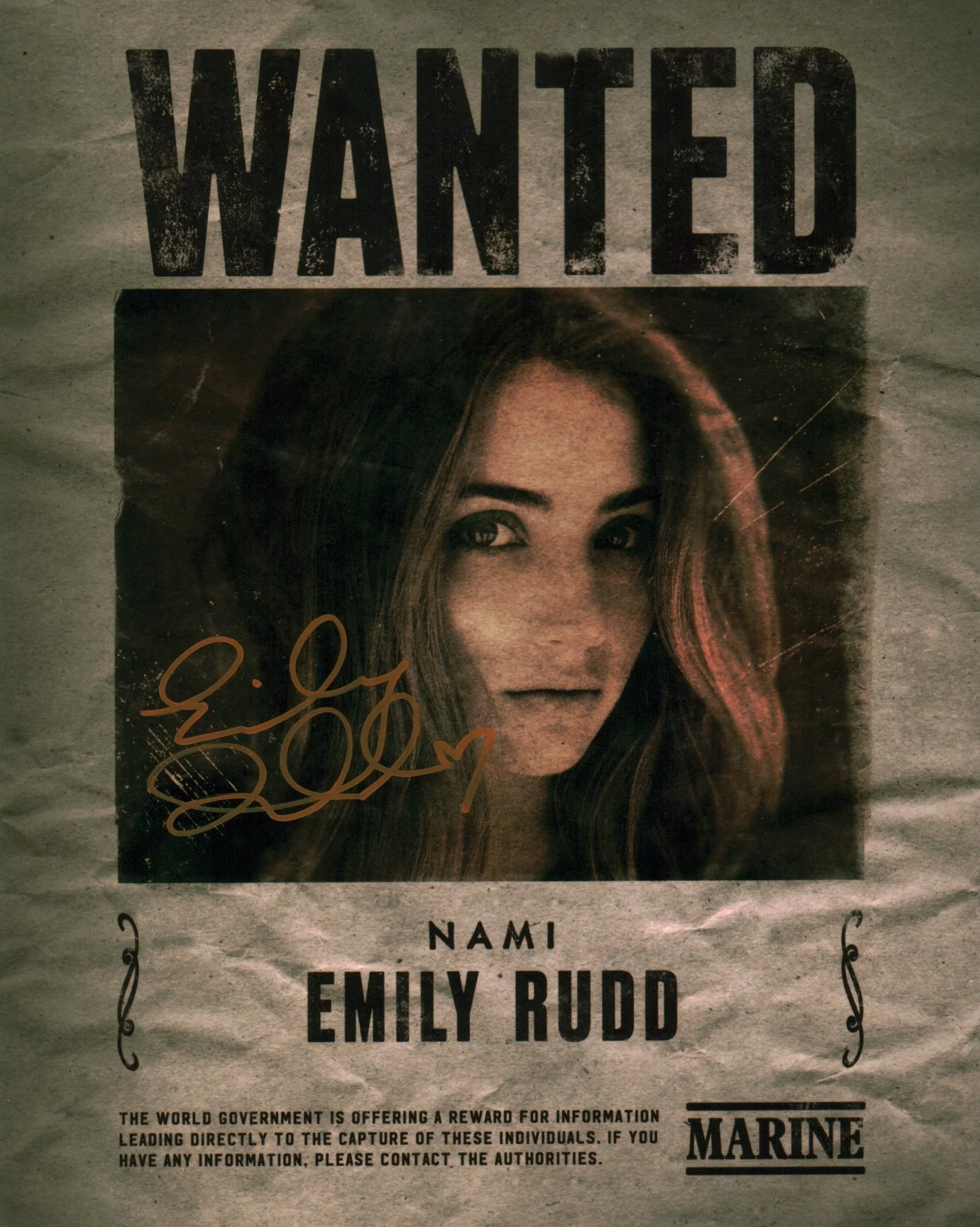 Emily Rudd One Piece 8x10 Signed Photo JSA Certified Autograph - Image 2