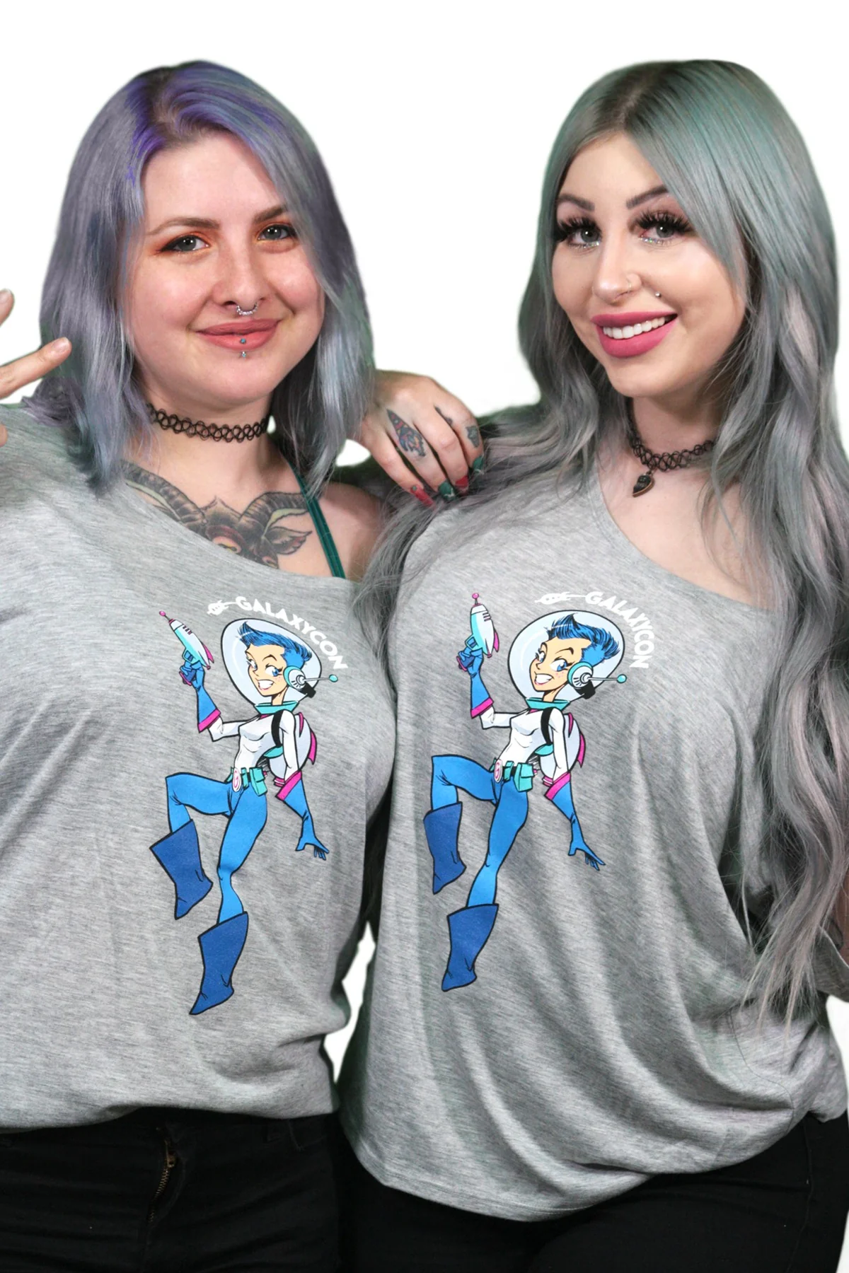 Galaxy Girl Relaxed Scoop Neck Tee - Image 2