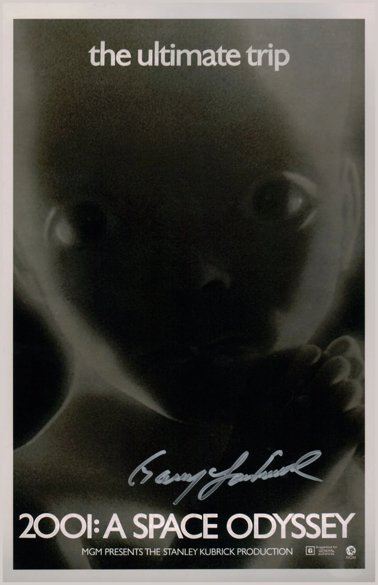 Gary Lockwood 2001: A Space Odyssey 11x17 Signed Photo Poster JSA Certified Autograph