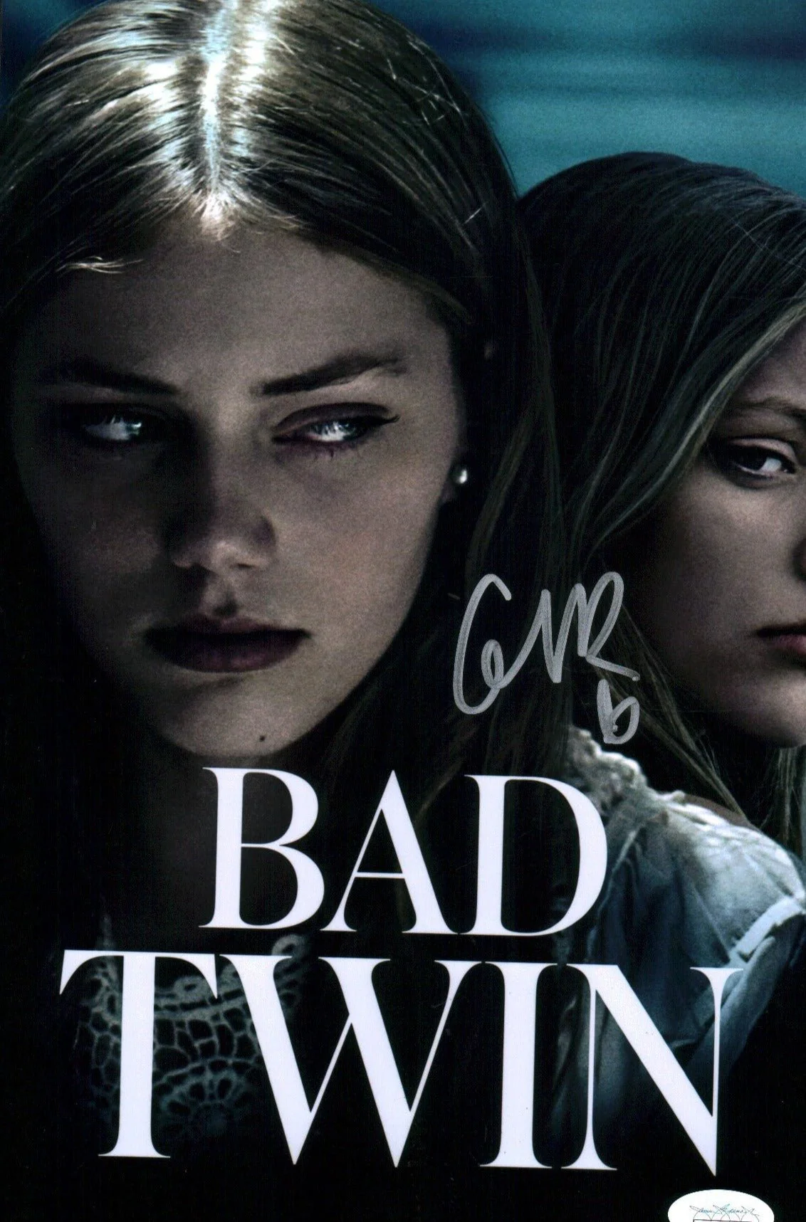 Grace Van Dien Bad Twin 8x12 Photo Signed JSA Certified Autograph