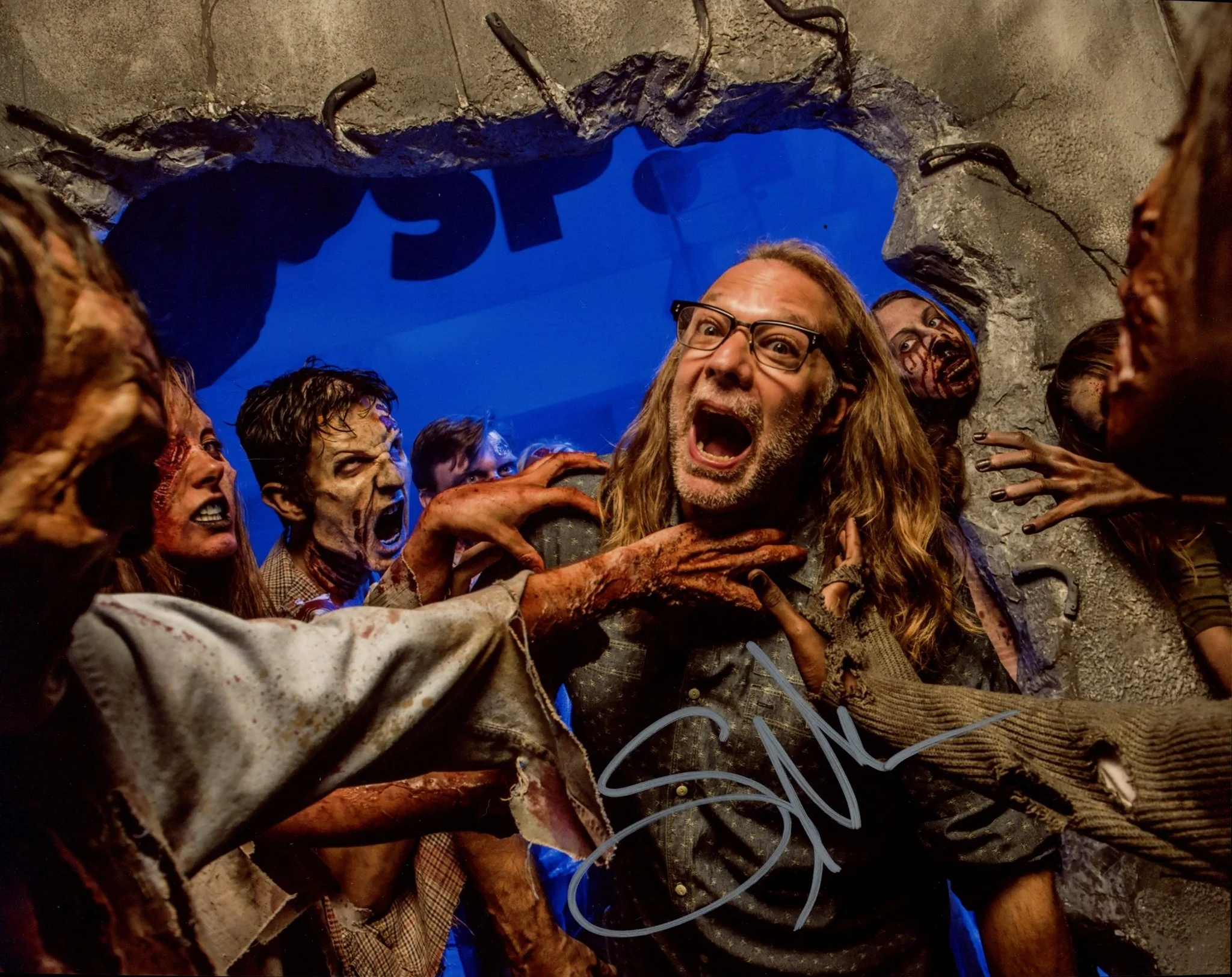 Greg Nicotero 8x10 Signed Photo JSA Certified Autograph