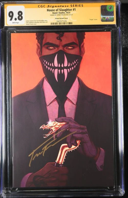 House of Slaughter #1 Frison Variant Cover CGC Signature Series 9.8 Signed Jenny Frison - Image 4