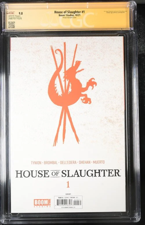 House of Slaughter #1 Frison Variant Cover CGC Signature Series 9.8 Signed Jenny Frison - Image 5