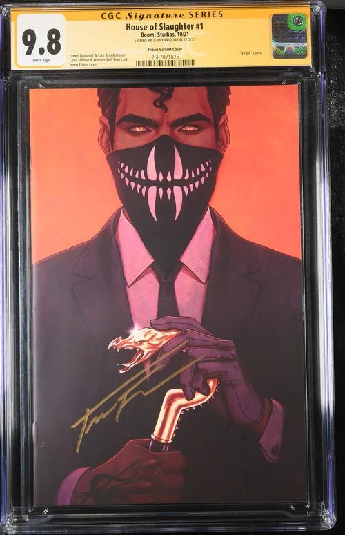 House of Slaughter #1 Frison Variant Cover CGC Signature Series 9.8 Signed Jenny Frison - Image 6