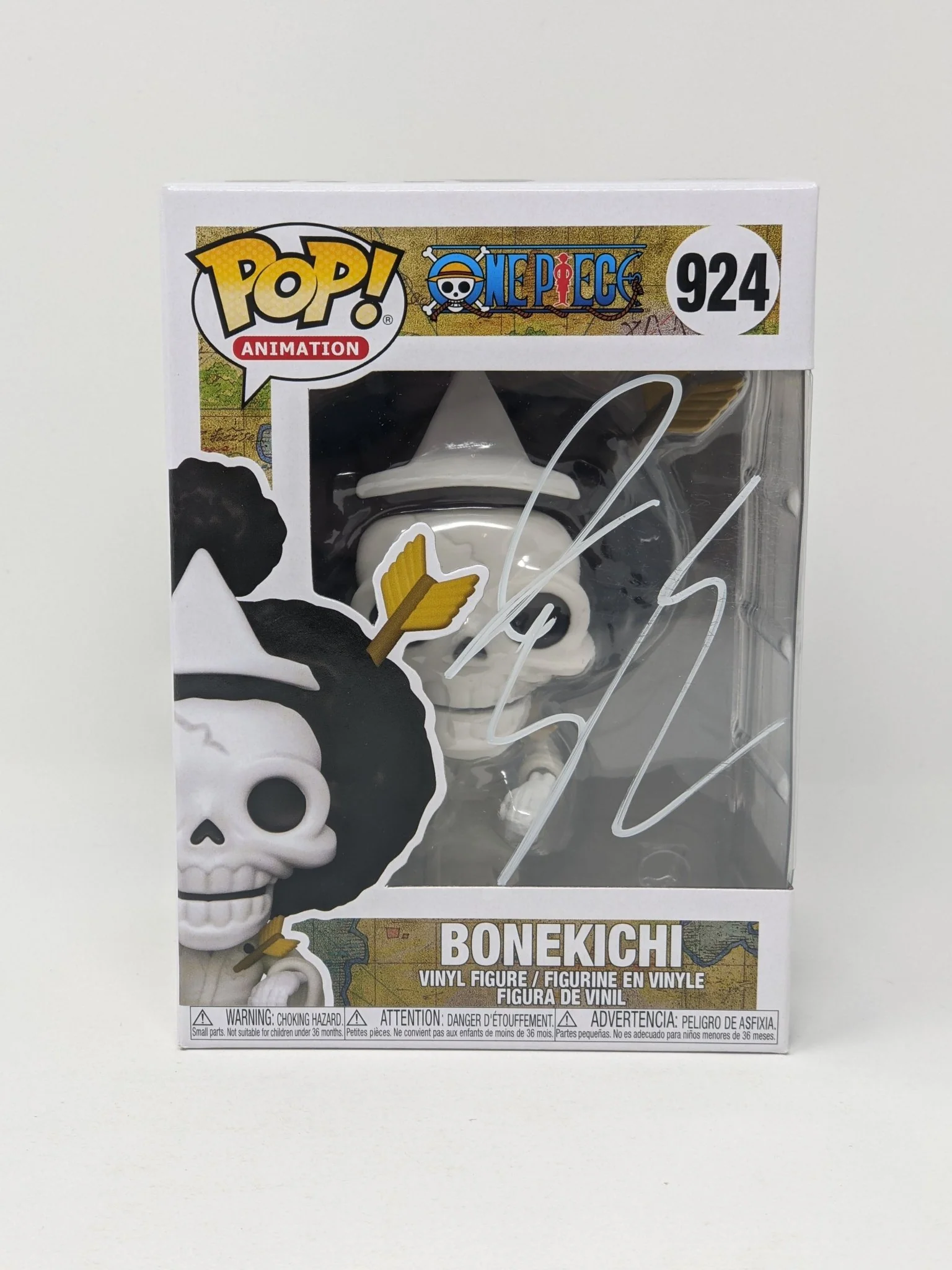 Ian Sinclair One Piece Bonekichi #924 Signed Funko Pop JSA Certified Autograph - Image 2