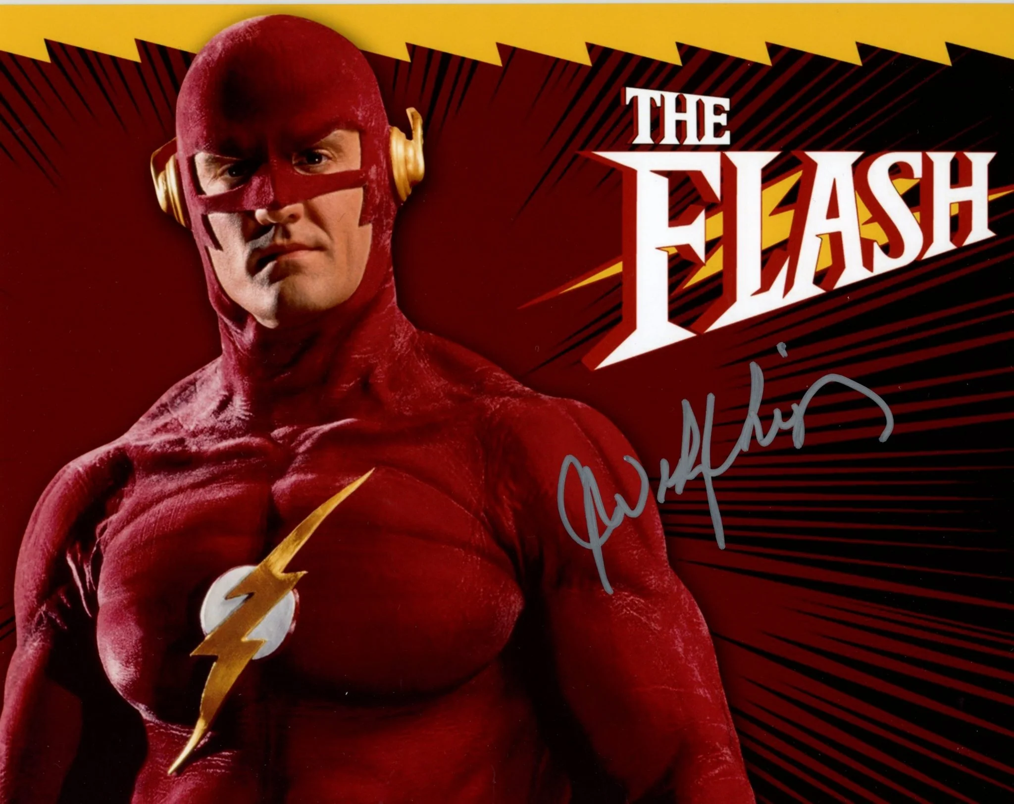 John Wesley Shipp The Flash 8x10 Photo Signed Autographed JSA Certified