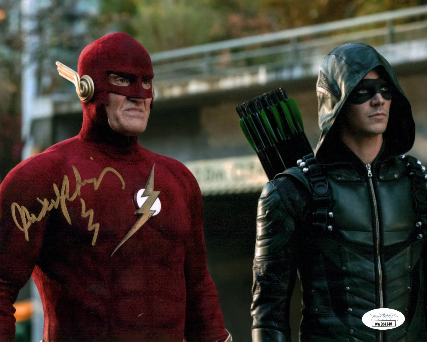 John Wesley Shipp The Flash 8x10 Signed Photo JSA Certified Autograph