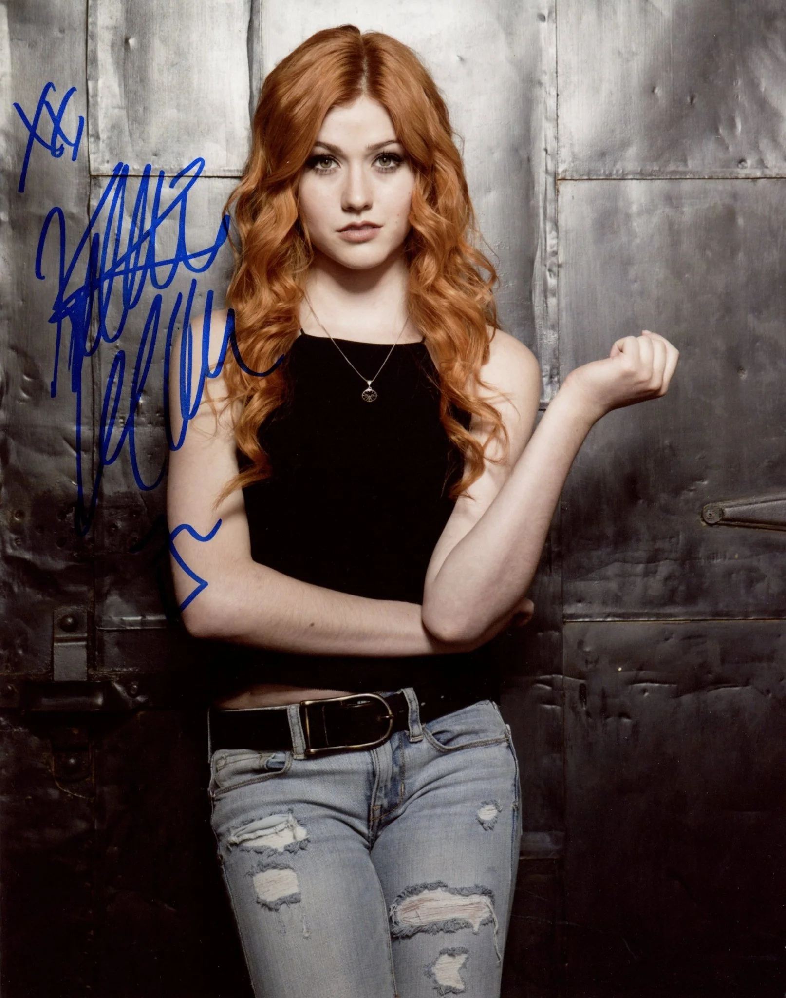 Katherine McNamara 8x10 Signed Photo JSA Certified Autograph