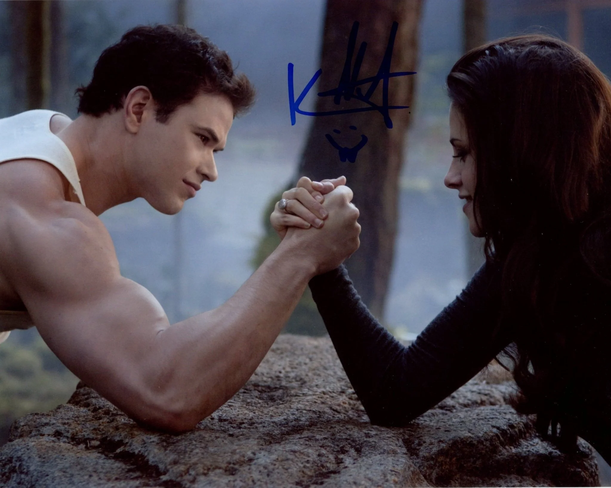 Kellan Lutz Twilight: Saga 8x10 Photo Signed JSA Certified Autograph