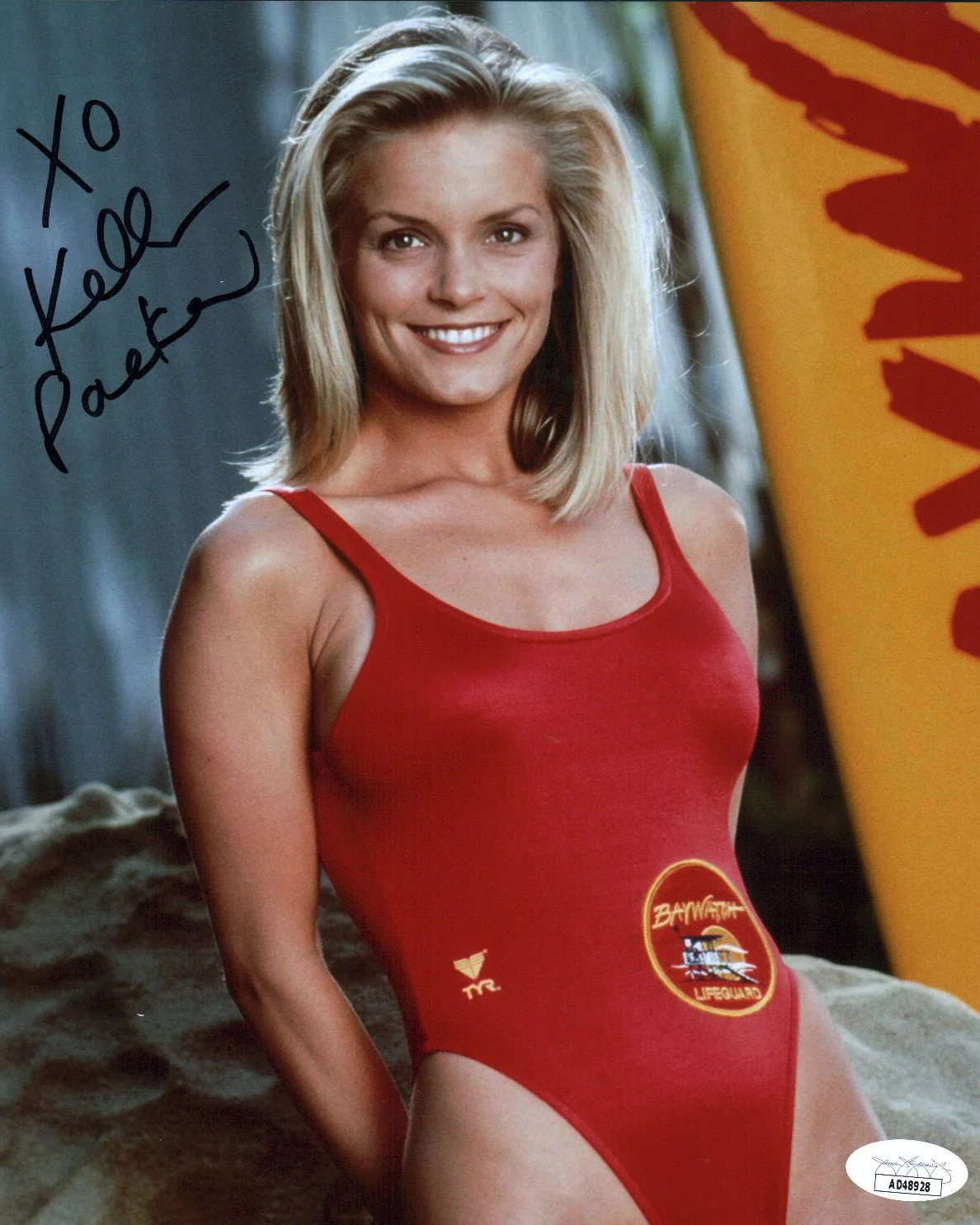 Kelly Packard Baywatch 8x10 Signed Photo JSA Certified Autograph