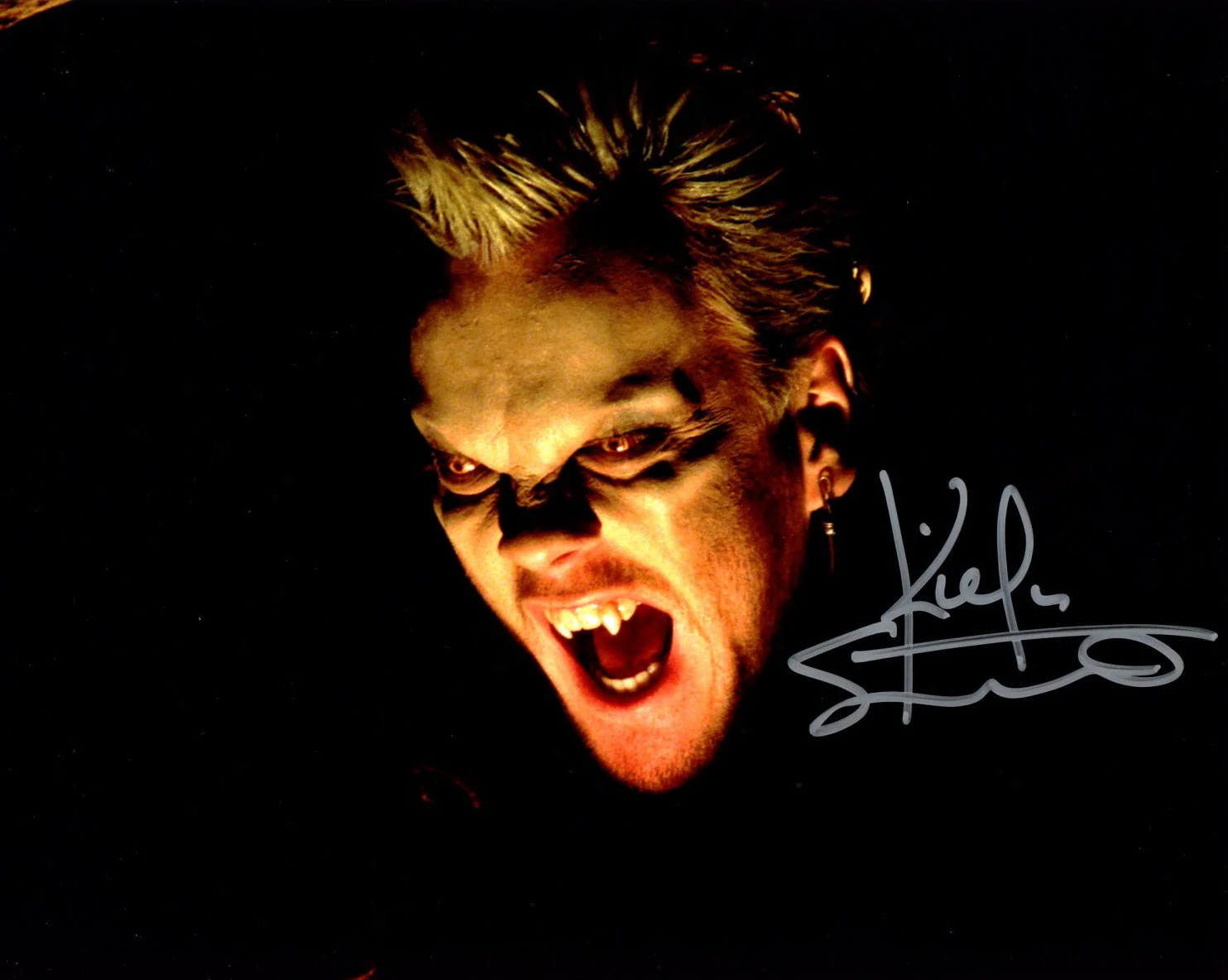Kiefer Sutherland The Lost Boys 8x10 Signed Photo JSA Certified Autograph