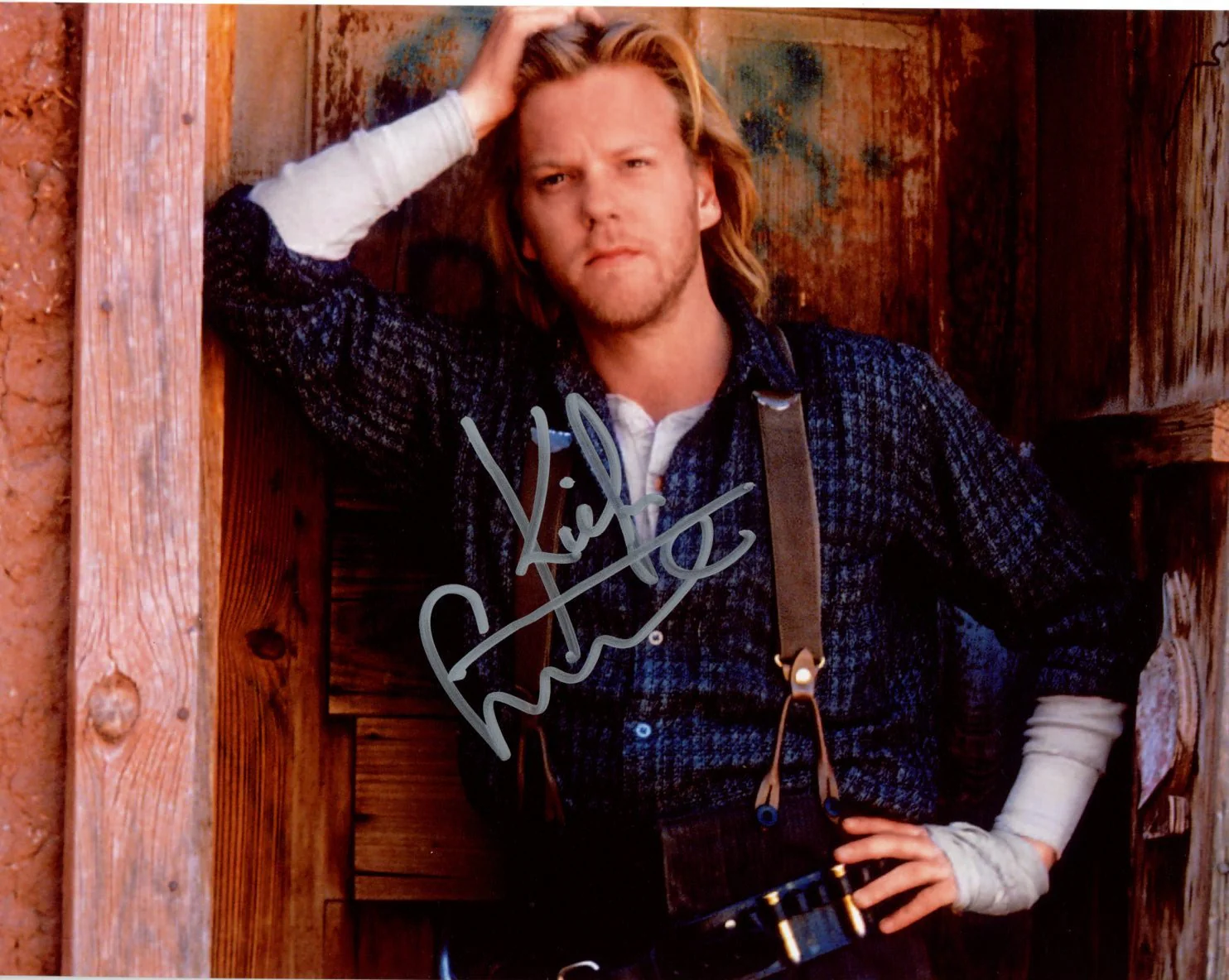 Kiefer Sutherland Young Guns 8x10 Signed Photo JSA Certified Autograph - Image 2
