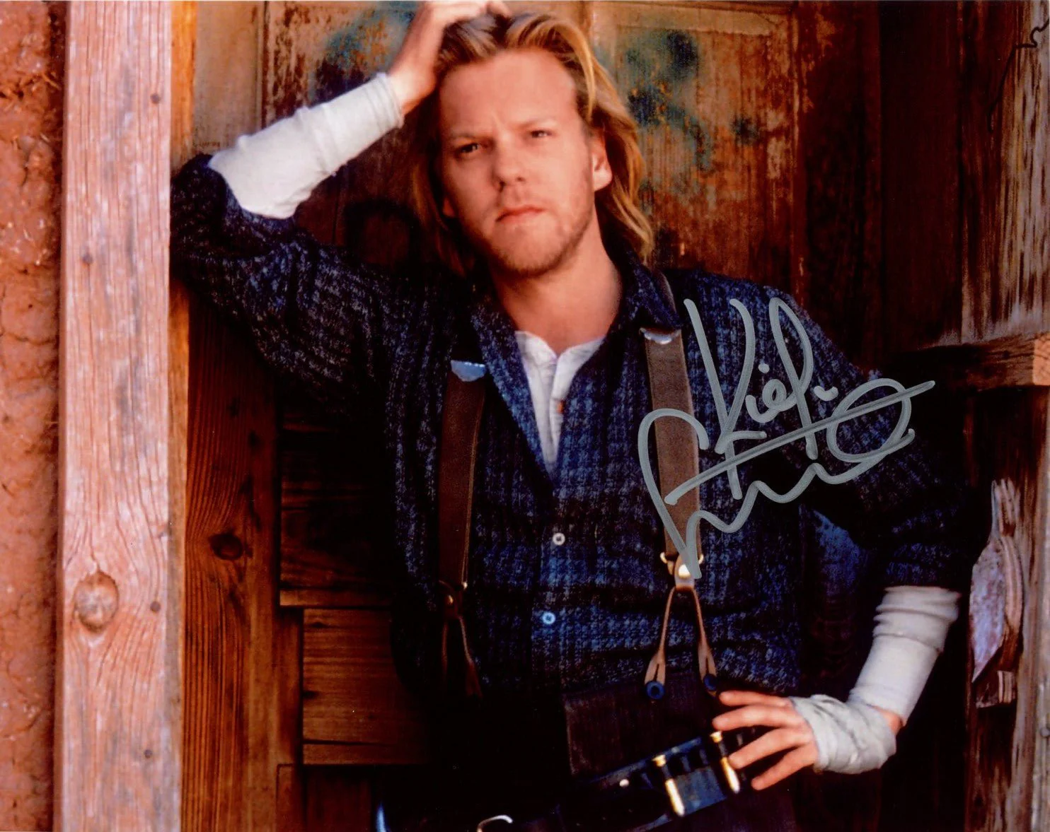 Kiefer Sutherland Young Guns 8x10 Signed Photo JSA Certified Autograph - Image 3