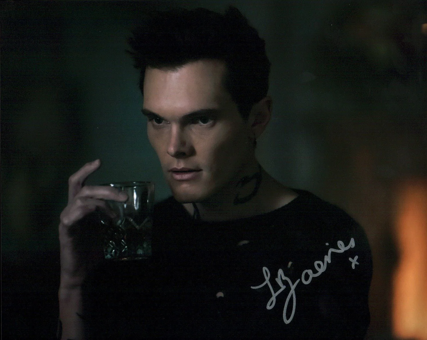 Luke Baines Shadowhunters 8x10 Signed Photo JSA Certified Autograph
