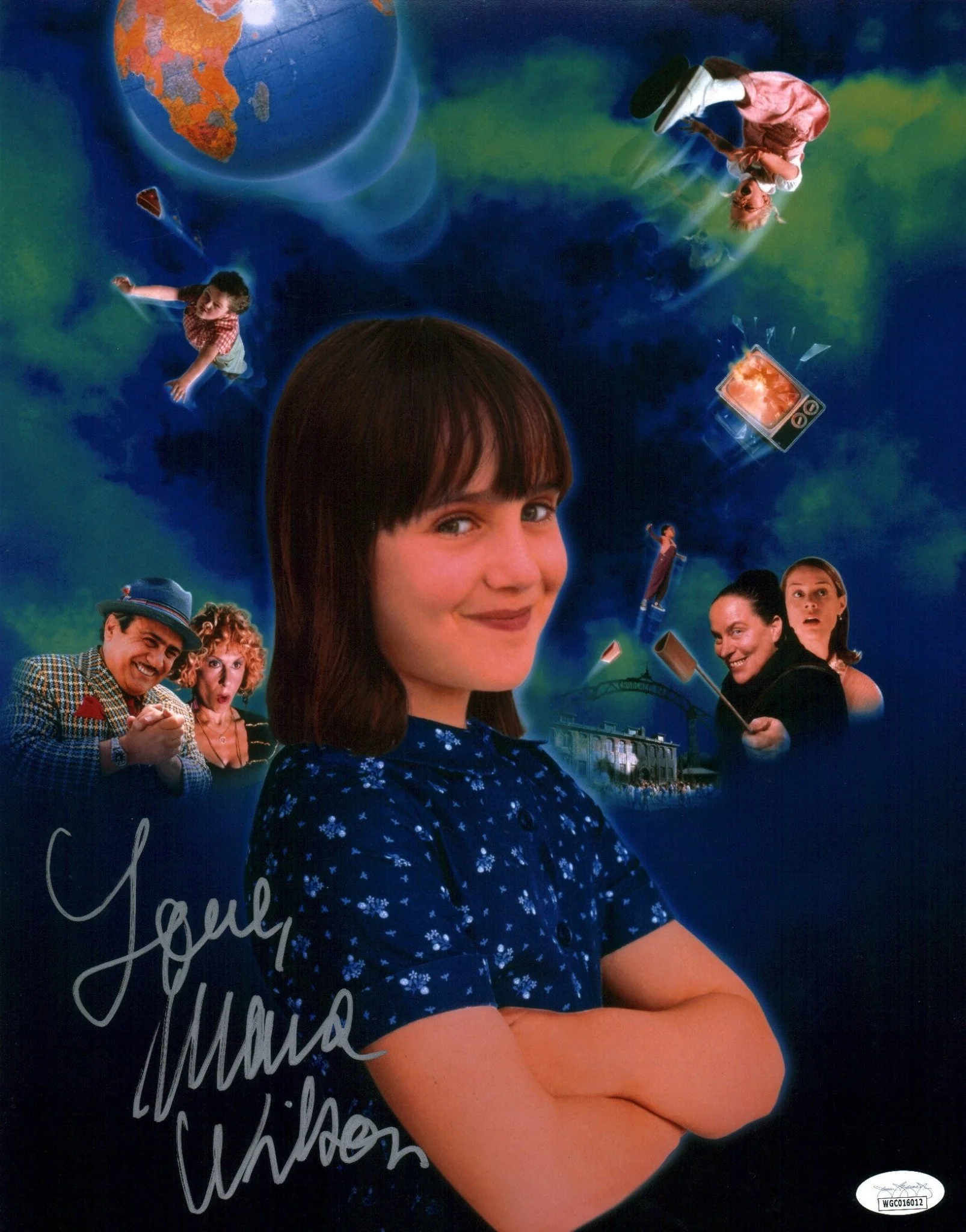 Mara Wilson Matilda 11x14 Signed Photo Poster JSA Certified Autograph