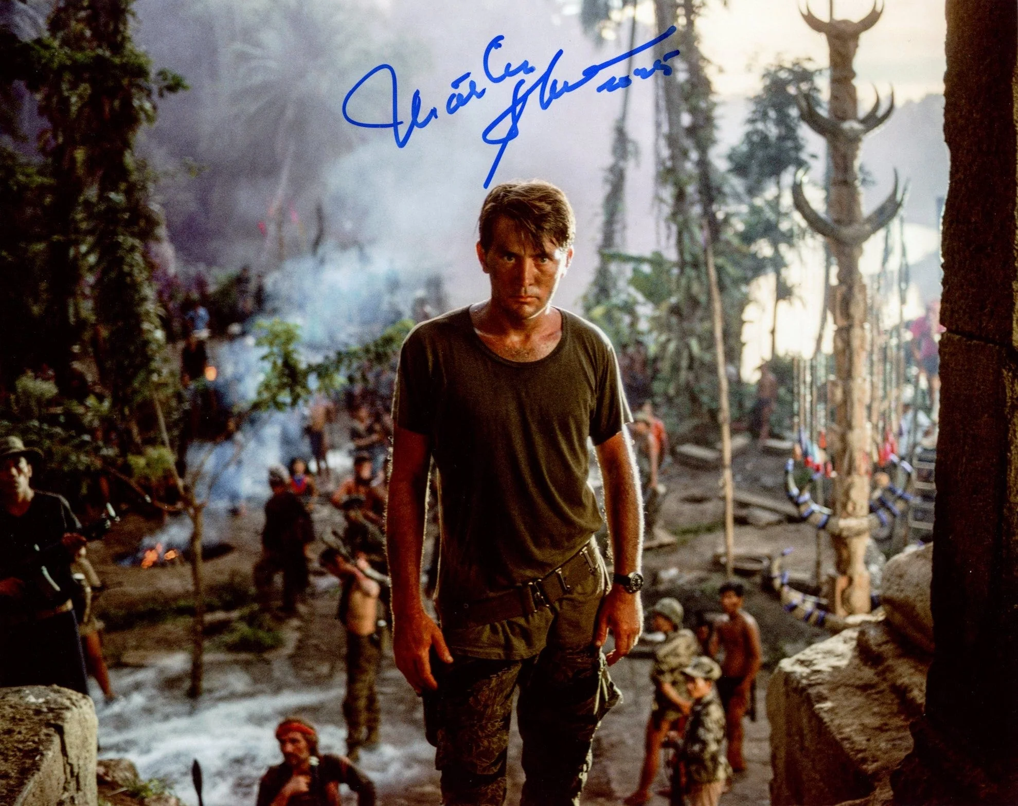 Martin Sheen Apocalypse Now 8x10 Signed Photo JSA Certified Autograph