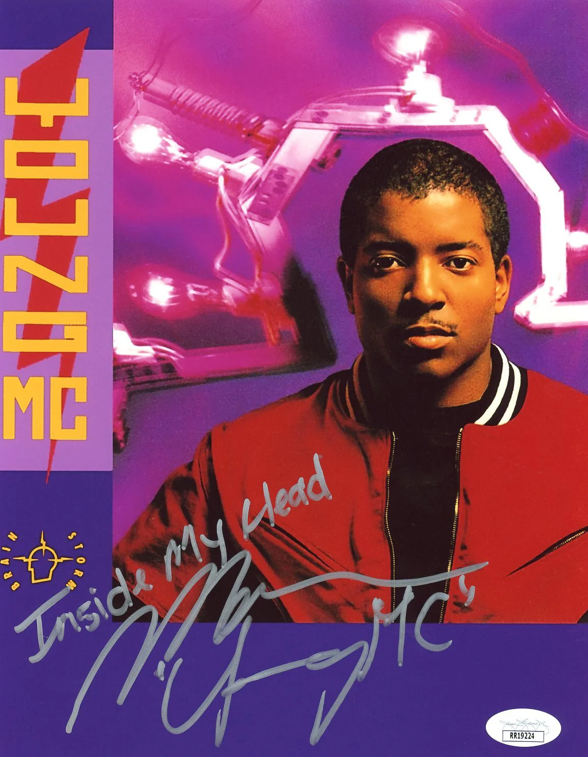 Marvin Young "Young MC" 8x10 Signed Photo JSA COA Certified Autograph - Image 3